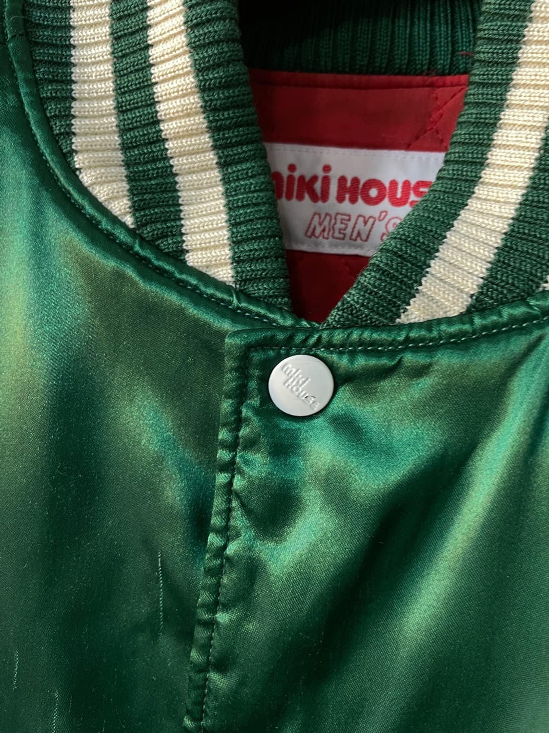 90s 미키 하우스 사틴 봄버 자켓  상품이미지8