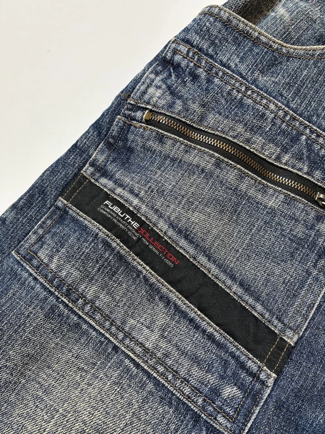 푸부 FUBU 90's Y2K 워시드 데님 팬츠 PN9484 상품이미지4