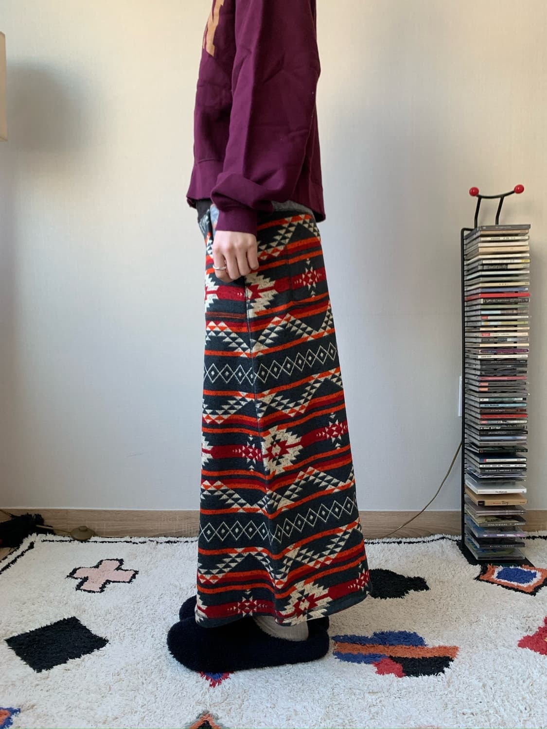ethnic pattern skirt 상품이미지4