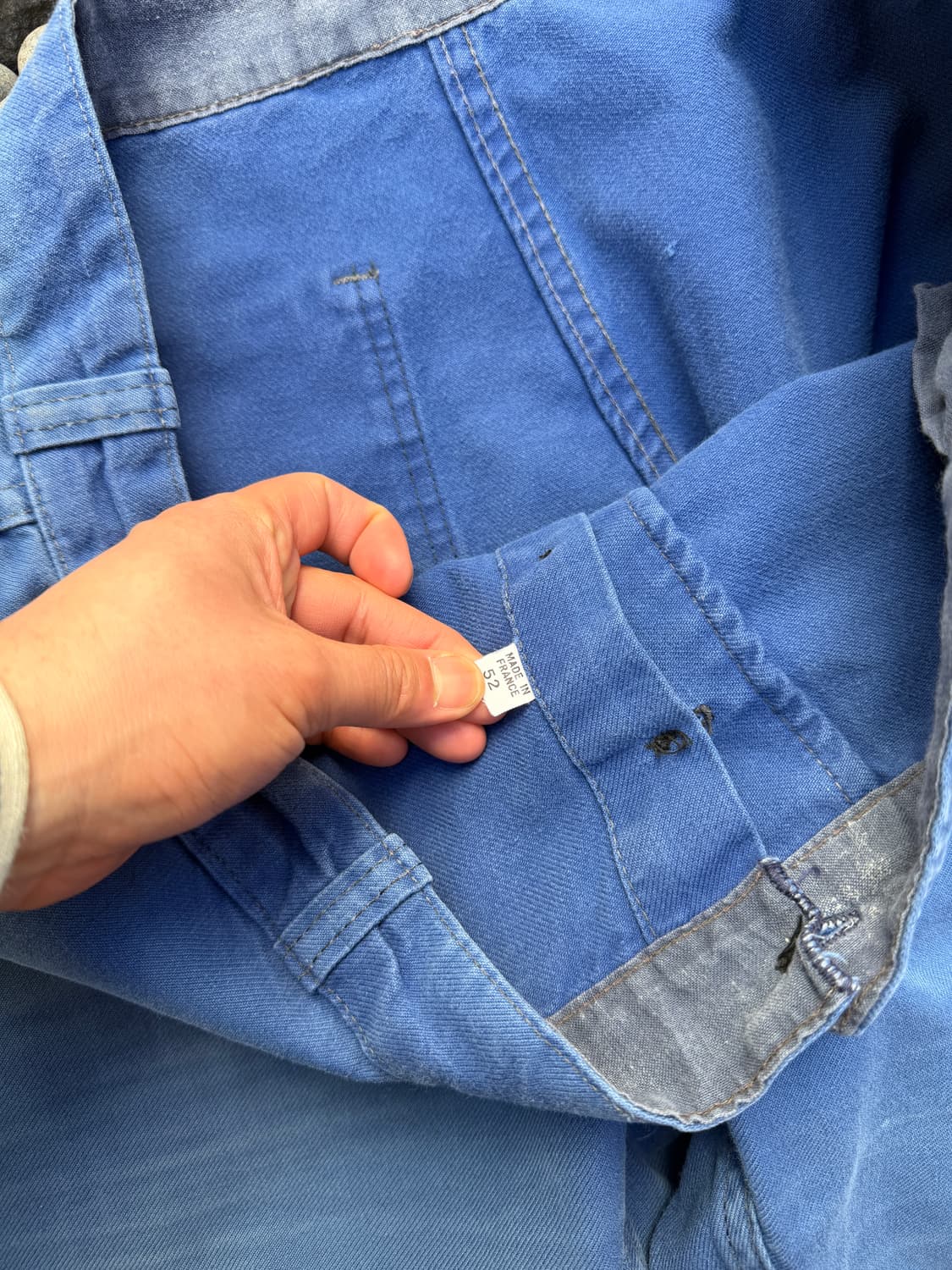 HARD FADED WASHED BLUE 빈티지 프렌치워크팬츠 상품이미지7