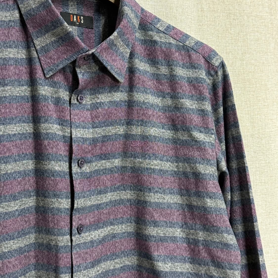 [슬림110] 닥스 스트라이프 춘추 긴팔 셔츠 남방 상품이미지4