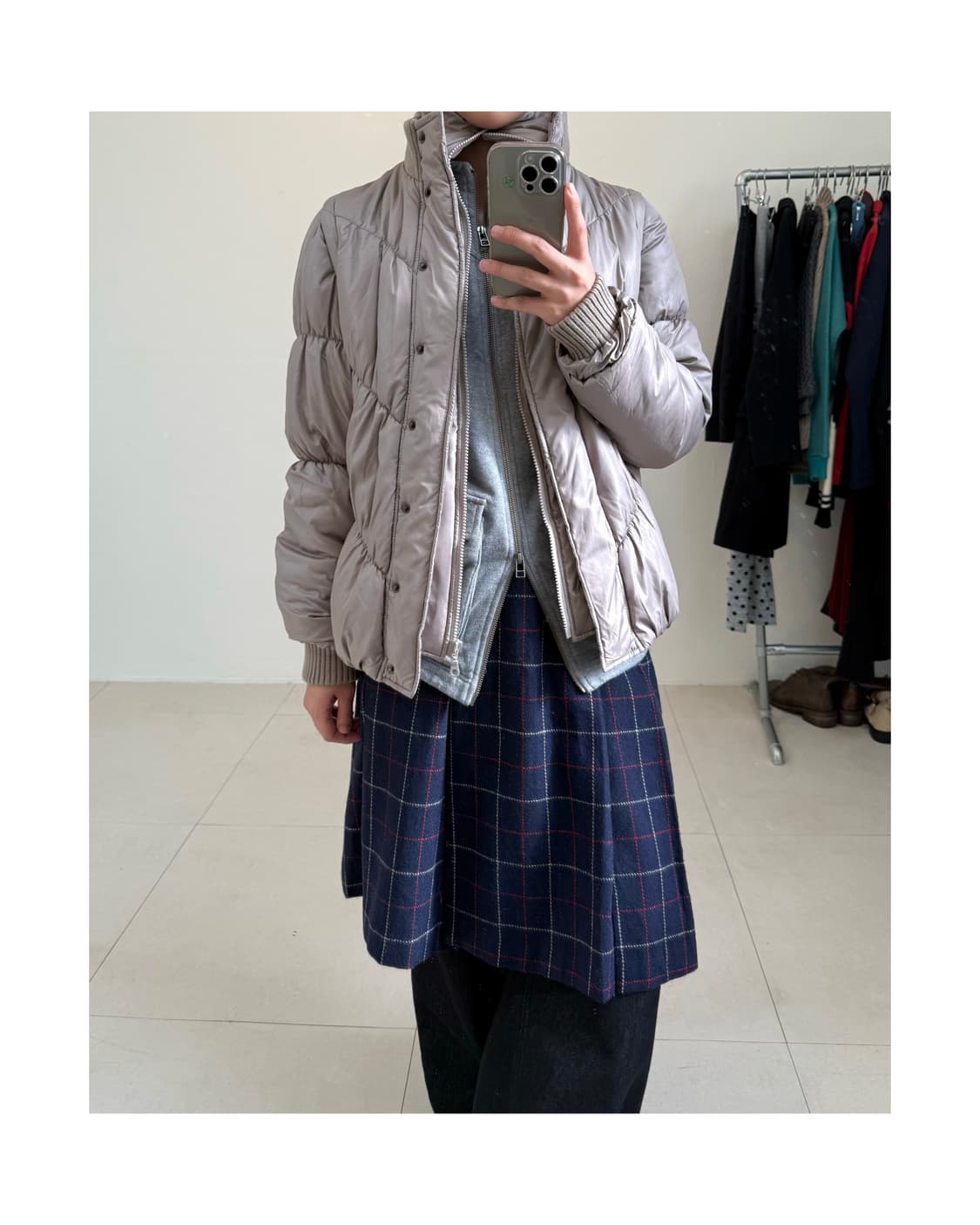 빈티지 패딩 자켓 상품이미지2