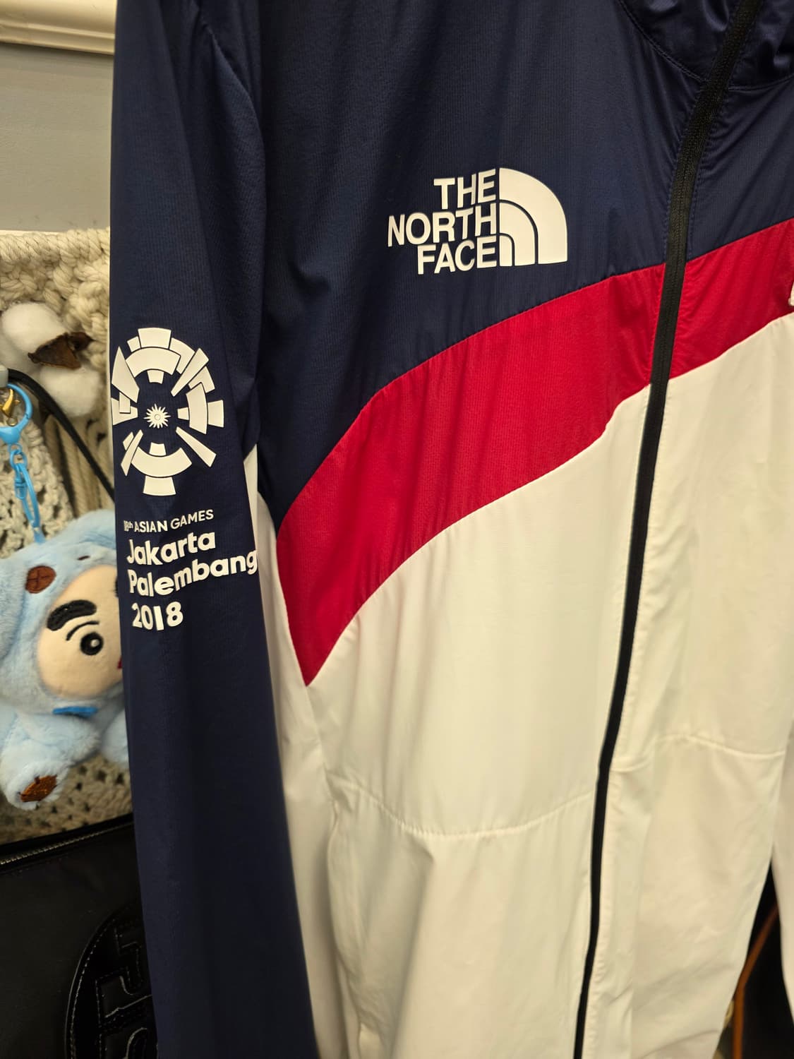 노스페이스 2018아시아 자카르타 국대 바람막이 XL 상품이미지3