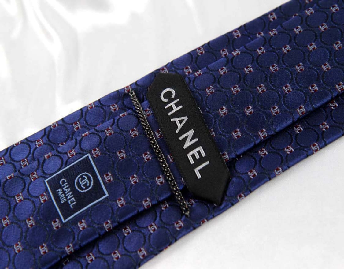 샤넬 8.3cm 미사용 S등급 신형 남자 명품 넥타이 상품이미지3