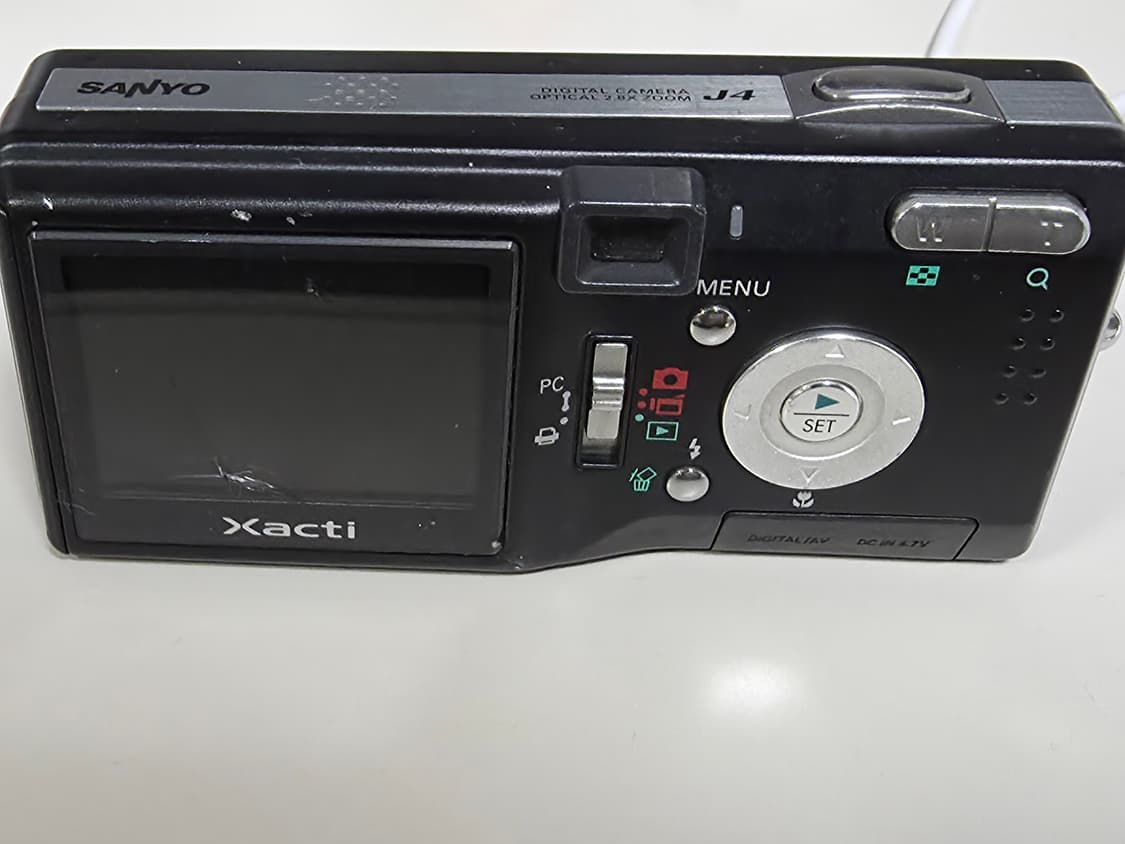 산요 작티 DSC-J4 빈티지 디지털카메라 상품이미지6