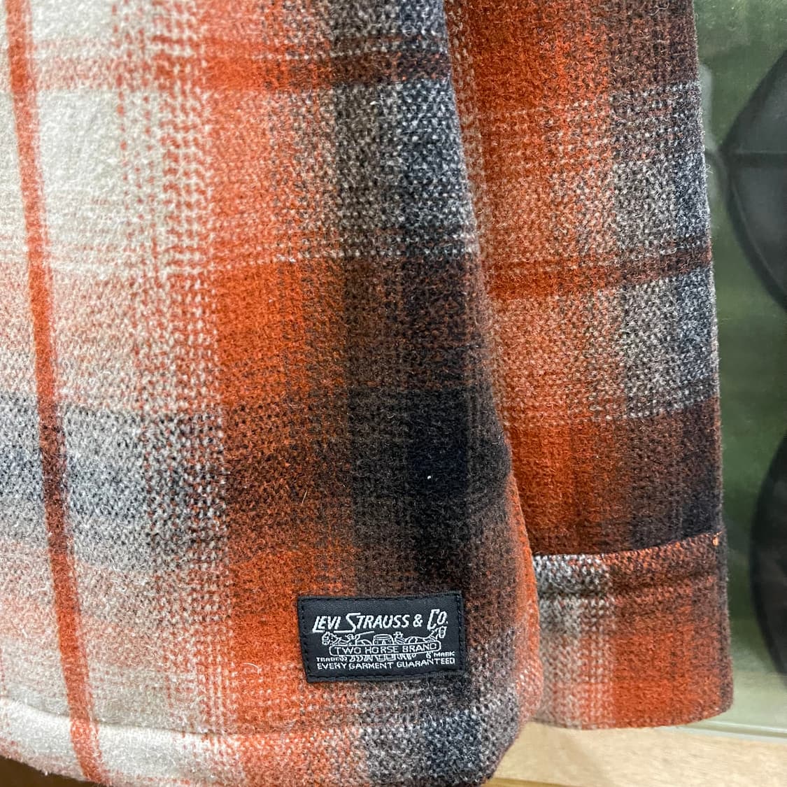 Levi's wool shirt jacket 상품이미지4