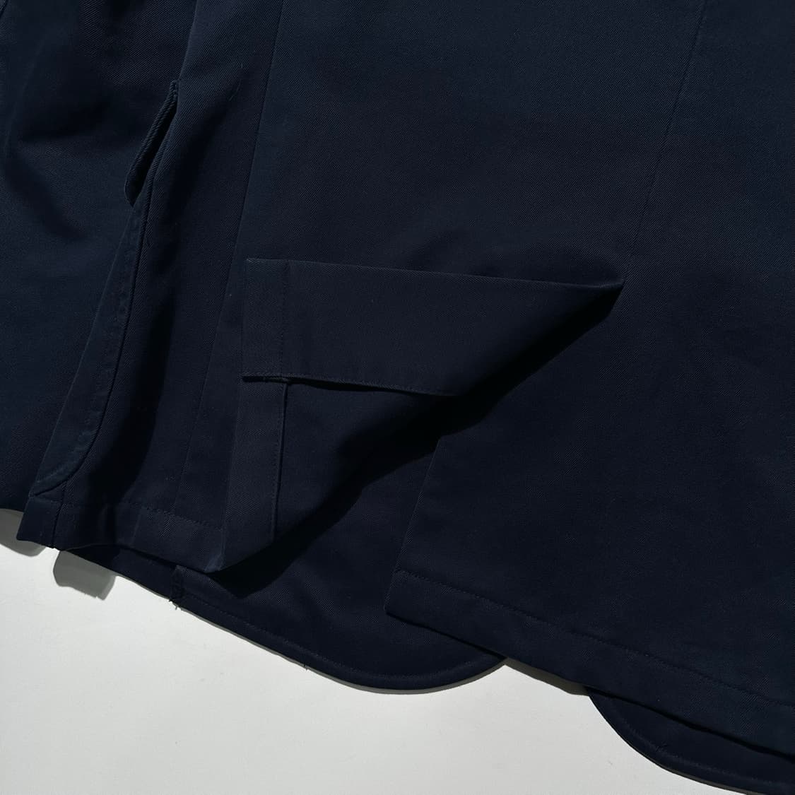 폴로 랄프로렌 코튼 싱글 3B 블레이저 자켓 스포츠코트 네이비 상품이미지6