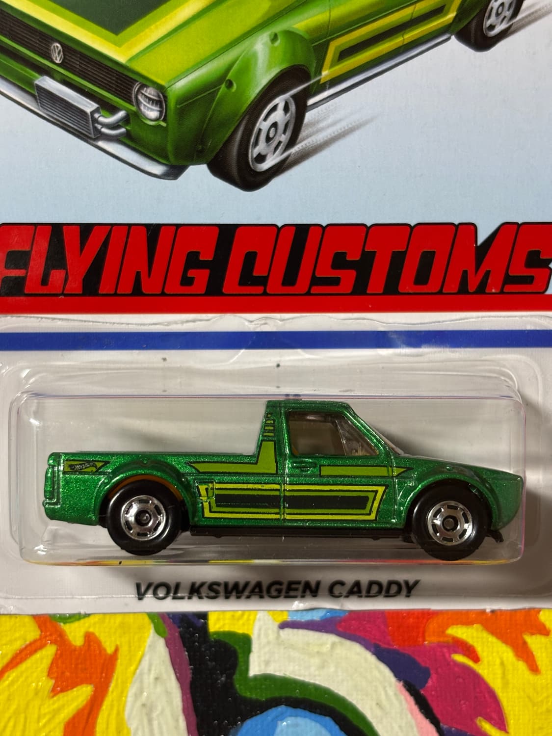 미개봉) 폭스바겐 캐디 다이캐스트 핫휠 인테리어 소품 상품이미지4