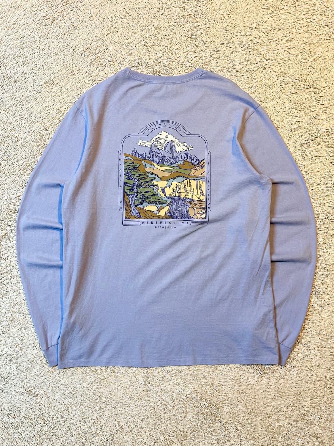 파타고니아 50 YEAR 리사이클드 코튼 포켓 롱슬리브 긴팔 상품이미지1