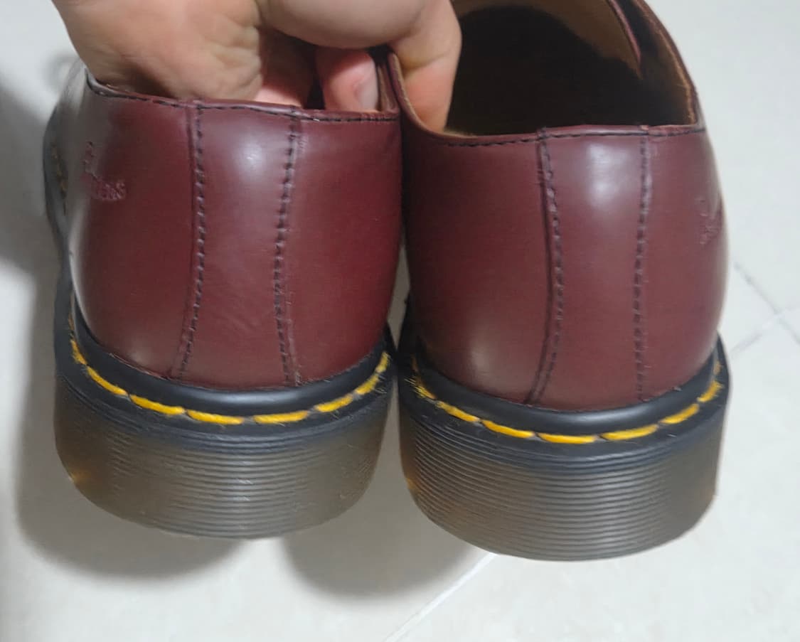 UK6 250 닥터마틴 1461 스무스 체리레드 3홀 상품이미지4