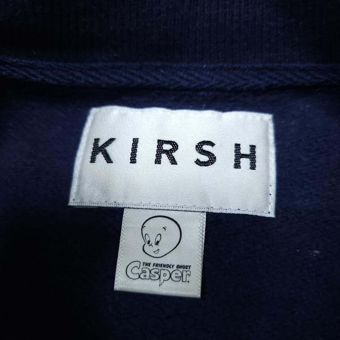 키르시 캐스퍼 빅 체리 네이비 기모 맨투맨 상품이미지5