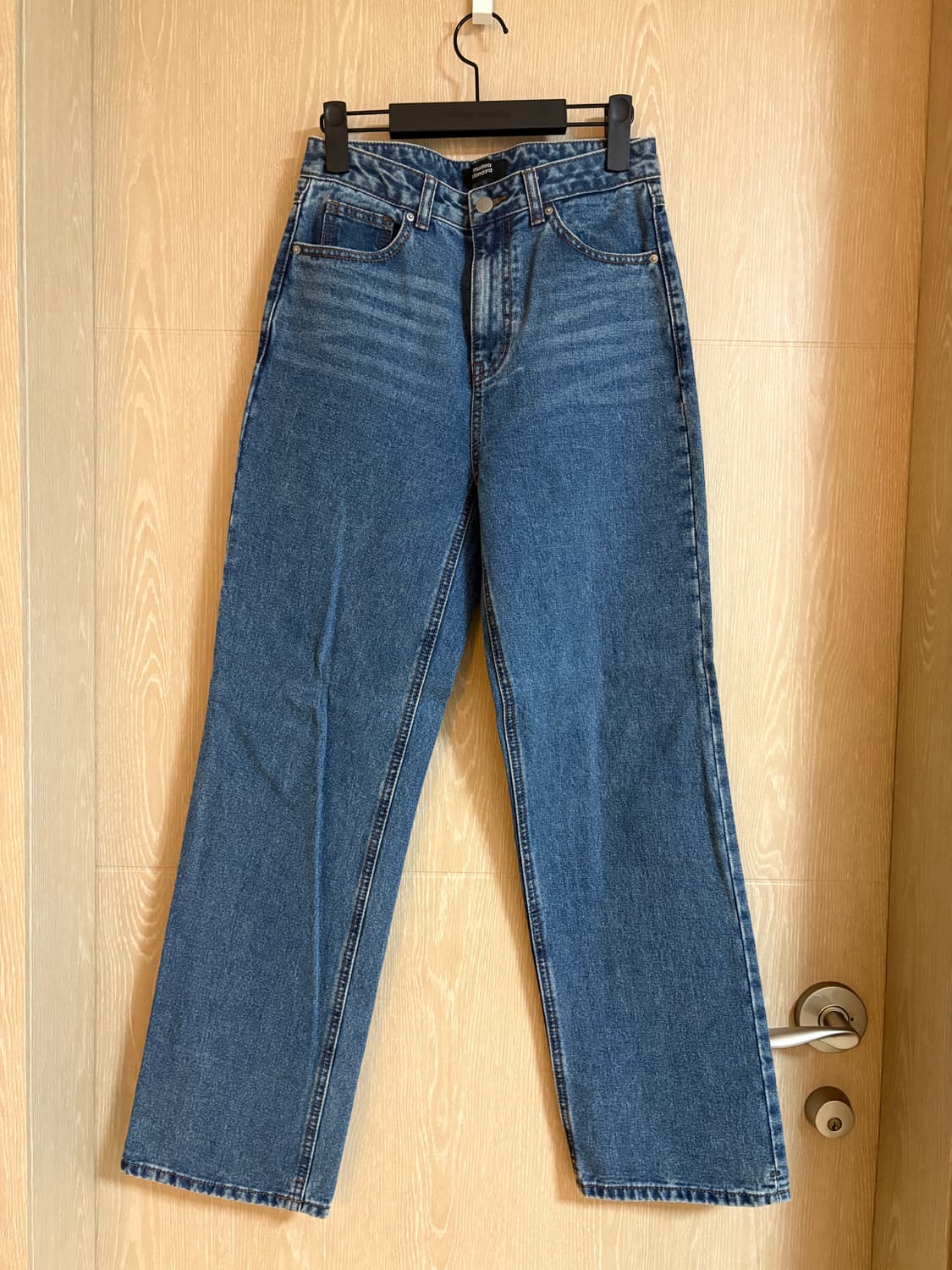 무신사스탠다드우먼 스트레이트 데님 상품이미지5