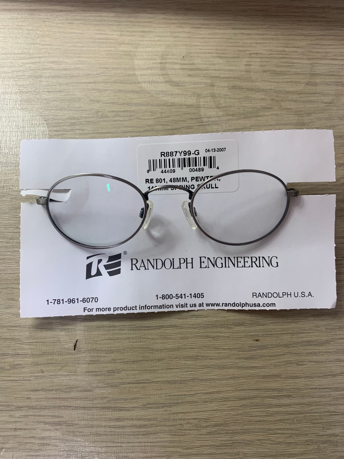 US Army Randolph Engineering 미군안경 란돌프 상품이미지1