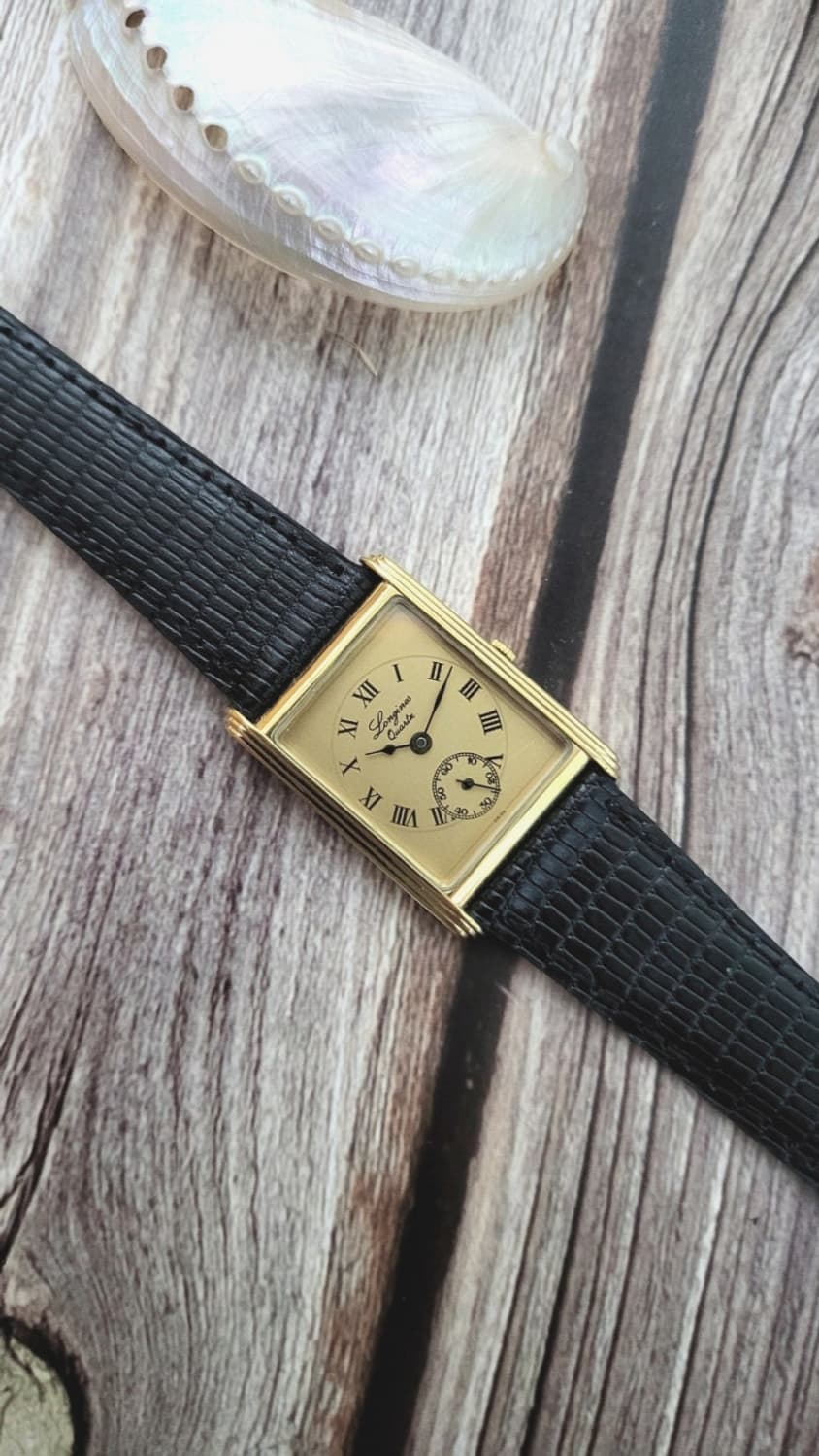 정품 론진 150주년  탱크 클래식 남성용 쿼츠시계 상품이미지6