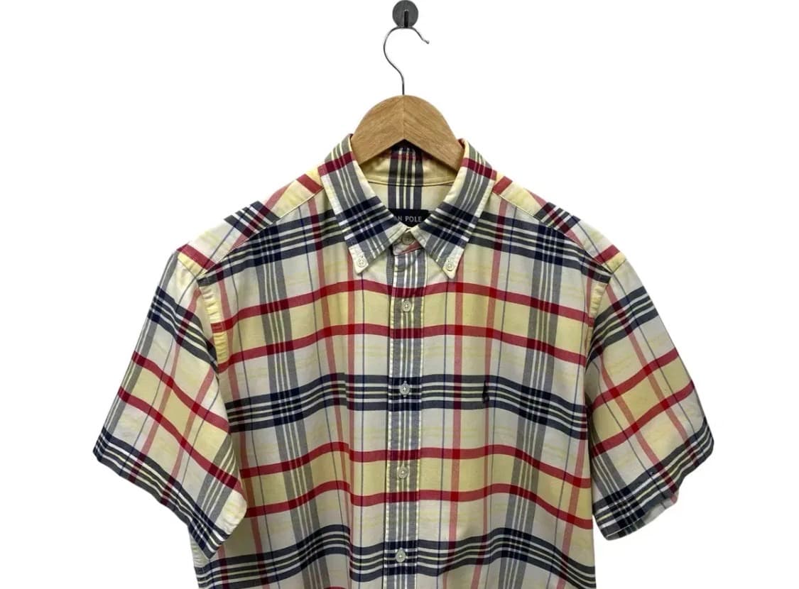 빈폴 체크 남방 95 상품이미지2