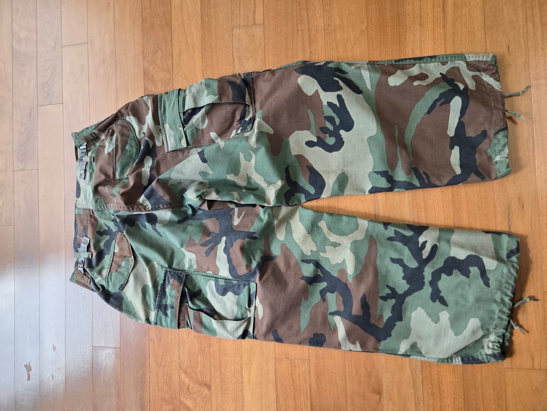 80s 오리지날 M-65 필드 팬츠 우드랜드 (M/S) 상품이미지2