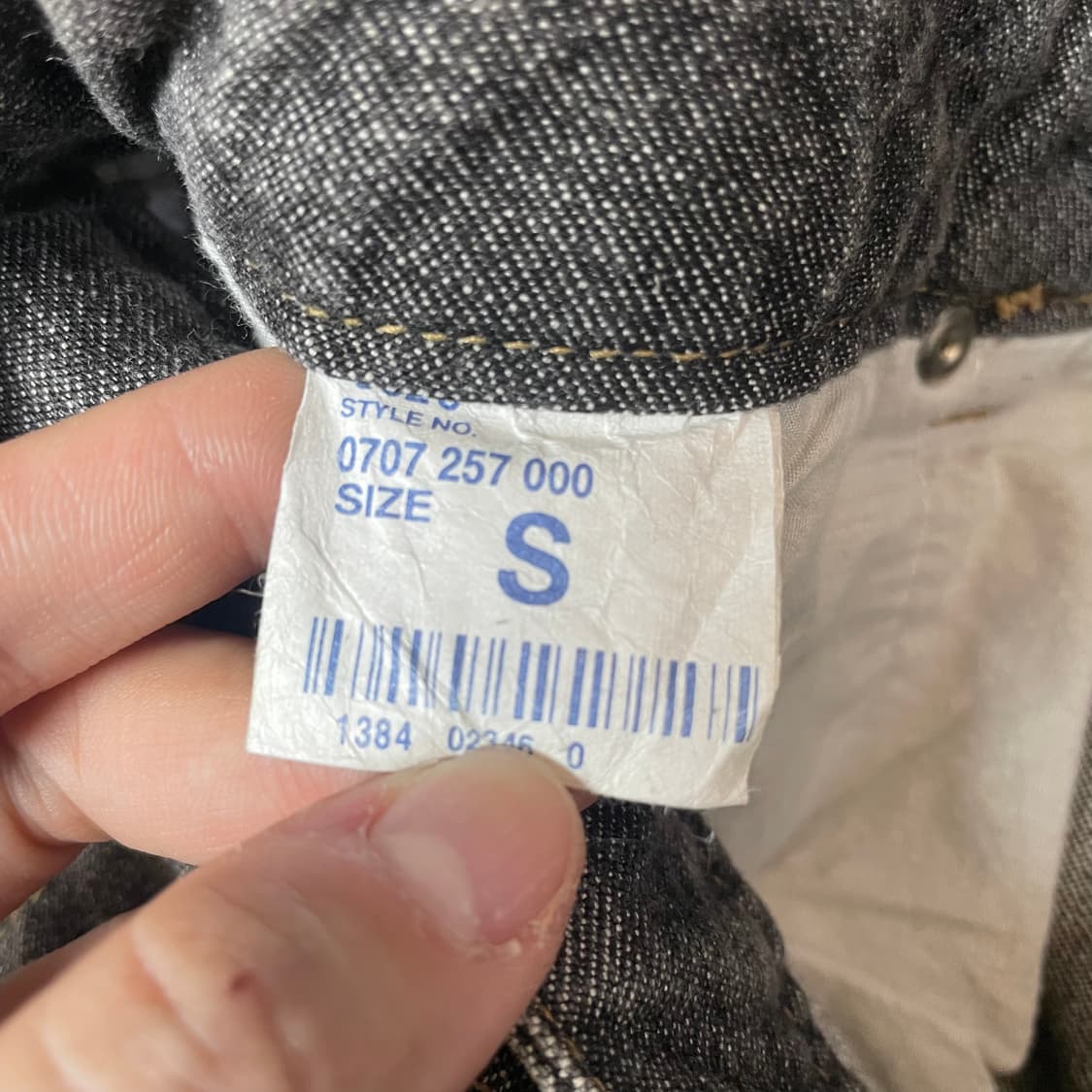 (30) Jeans Company 그레이 워싱 데님 스커트 상품이미지6