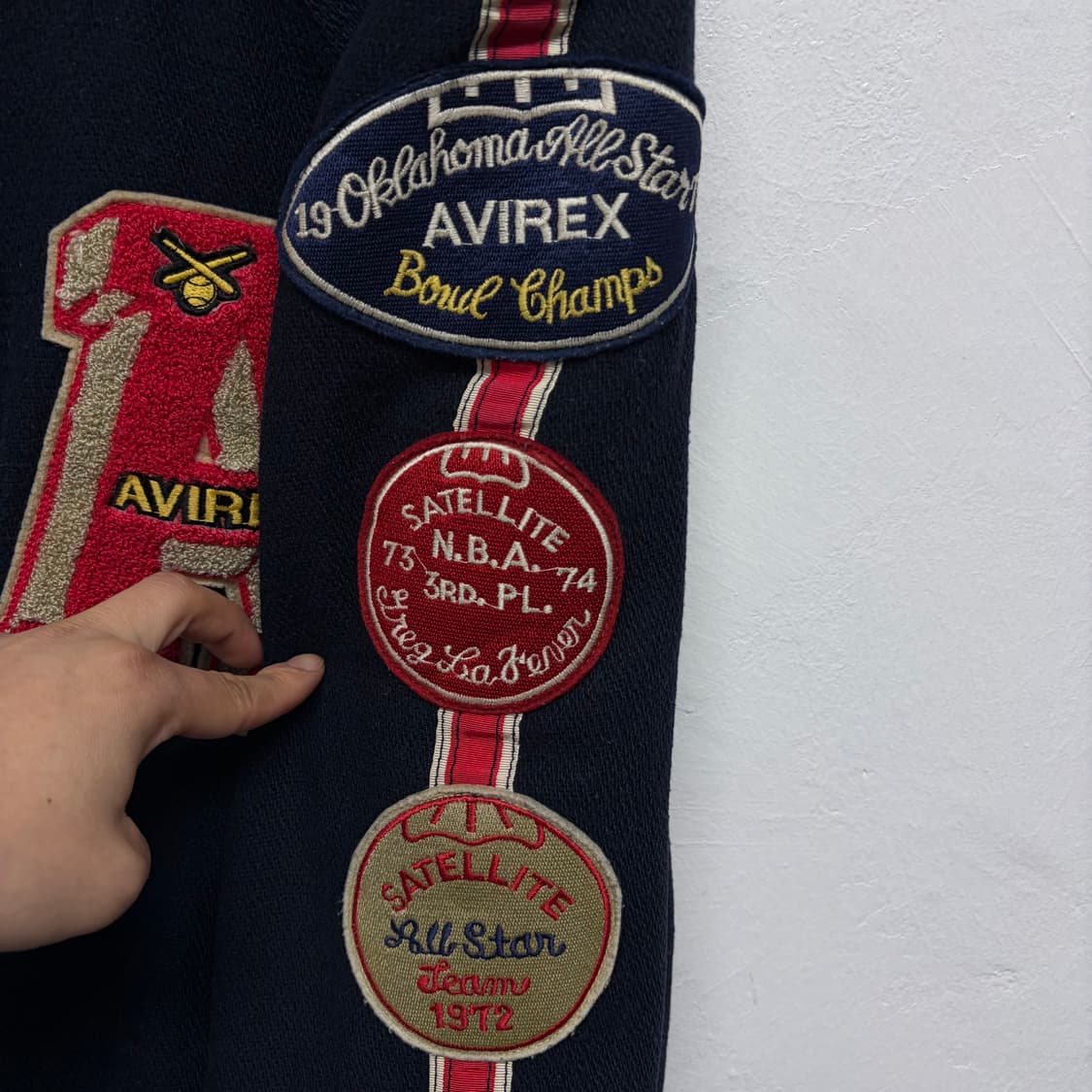 90S 아비렉스 울 바시티 상품이미지4