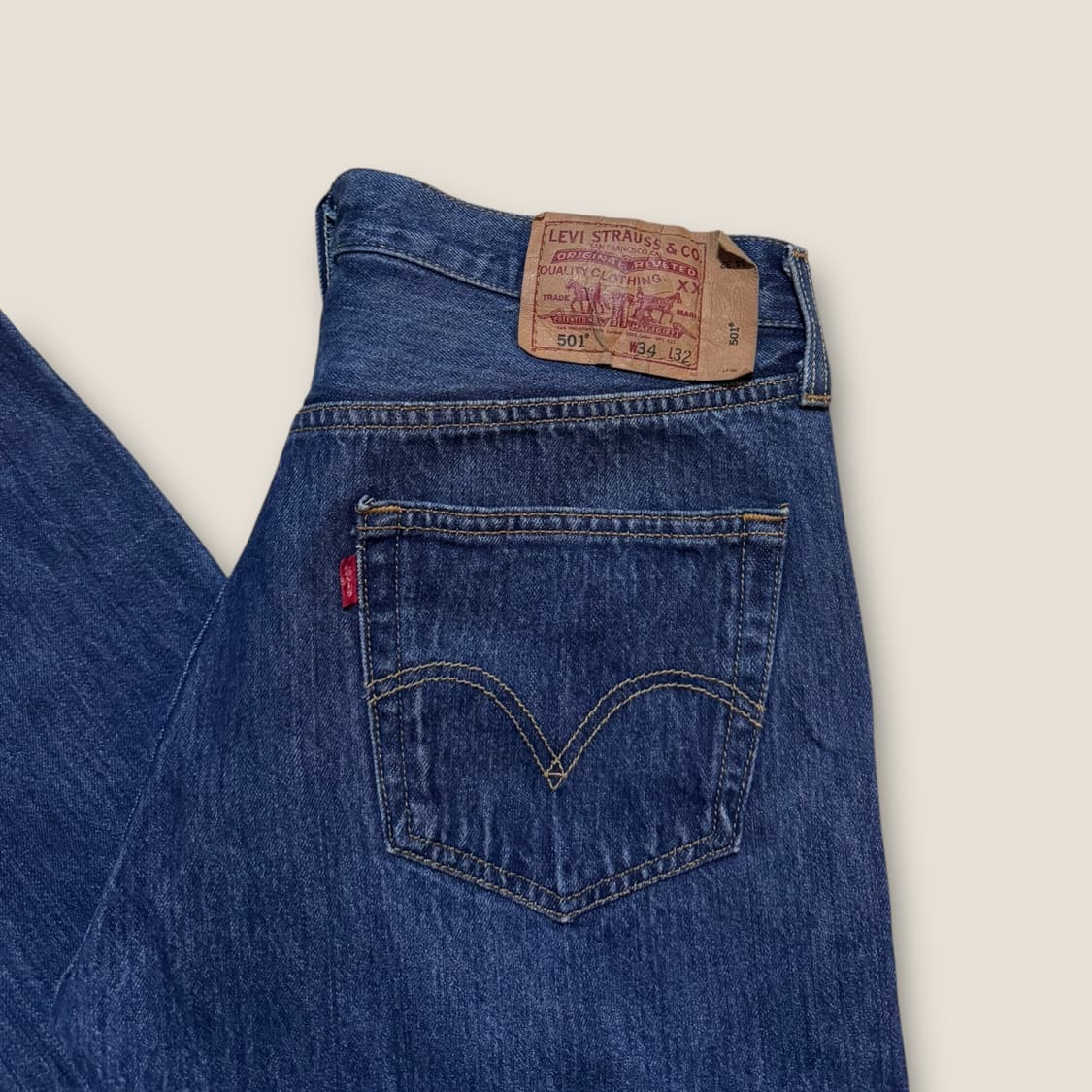 00s 리바이스 501 스트레이트 데님 W34 L32 상품이미지2