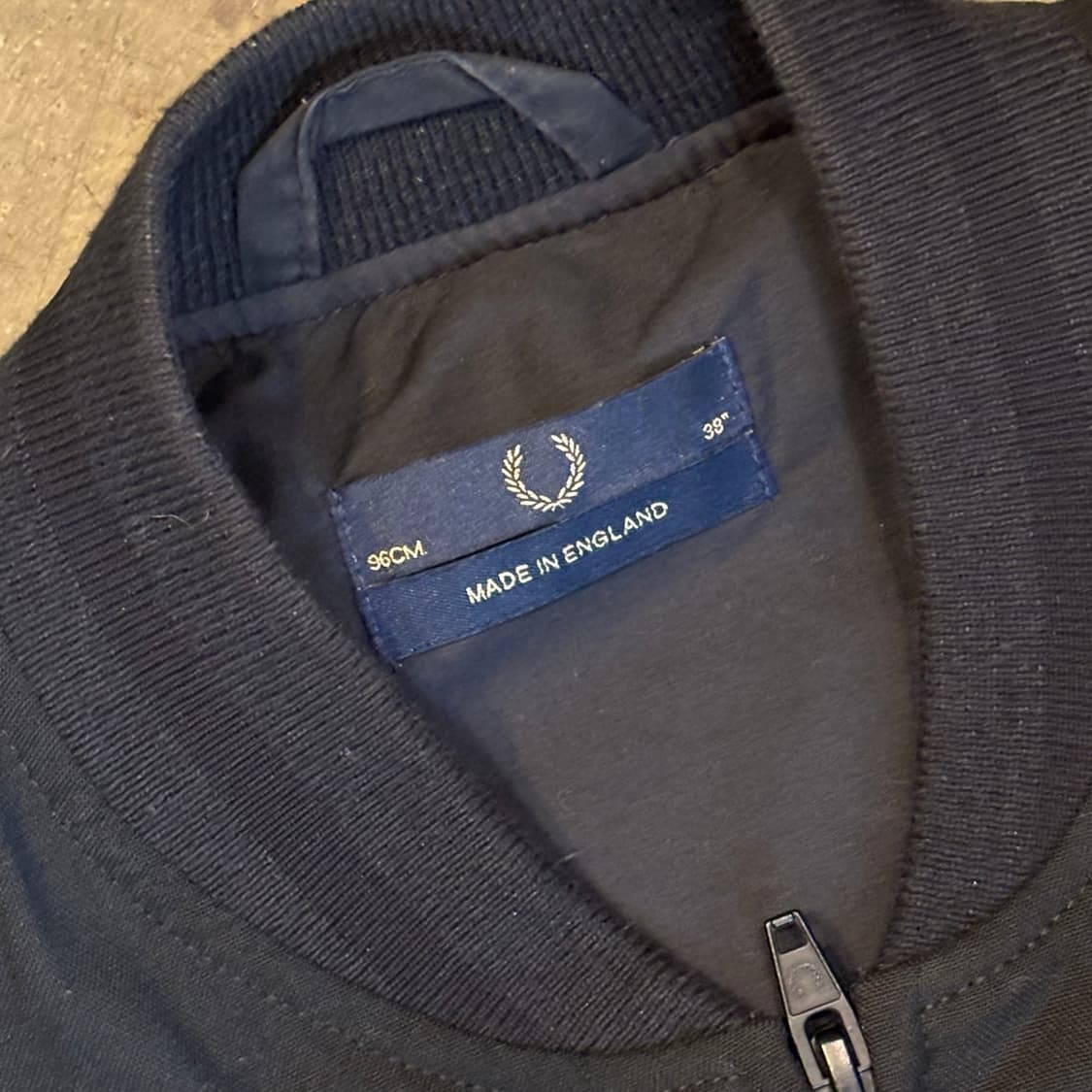 영국 프레드 페리 토날 팁드 자켓 상품이미지3