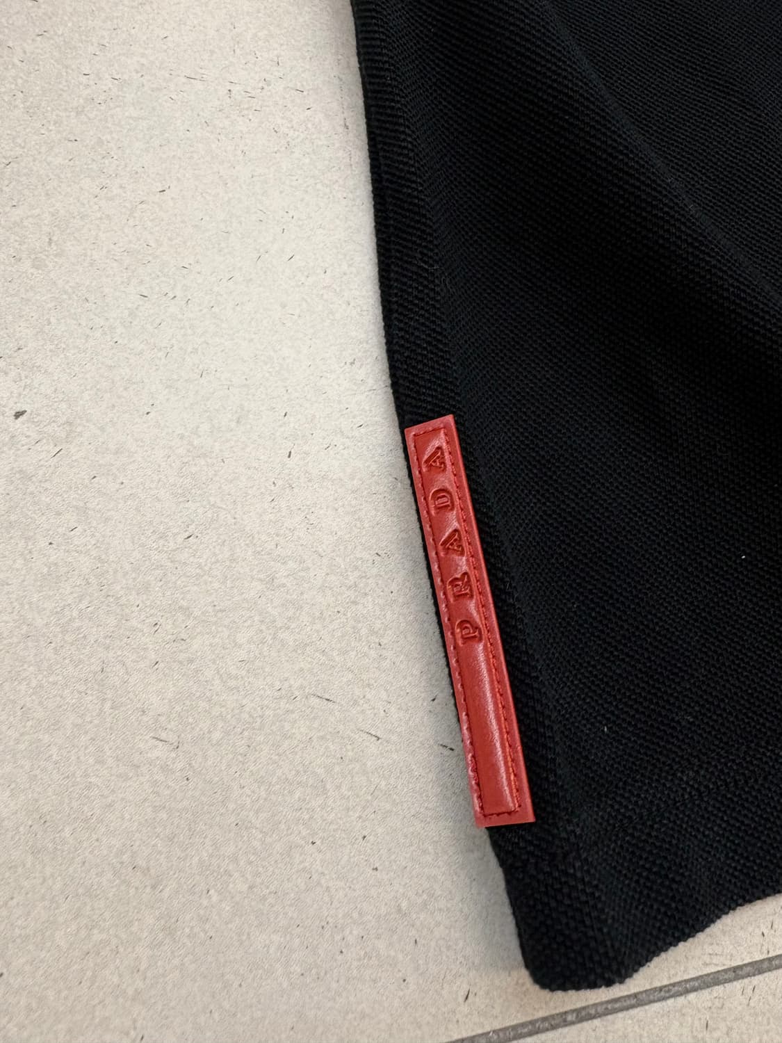 프라다 스포츠 코튼 카라티 상품이미지5