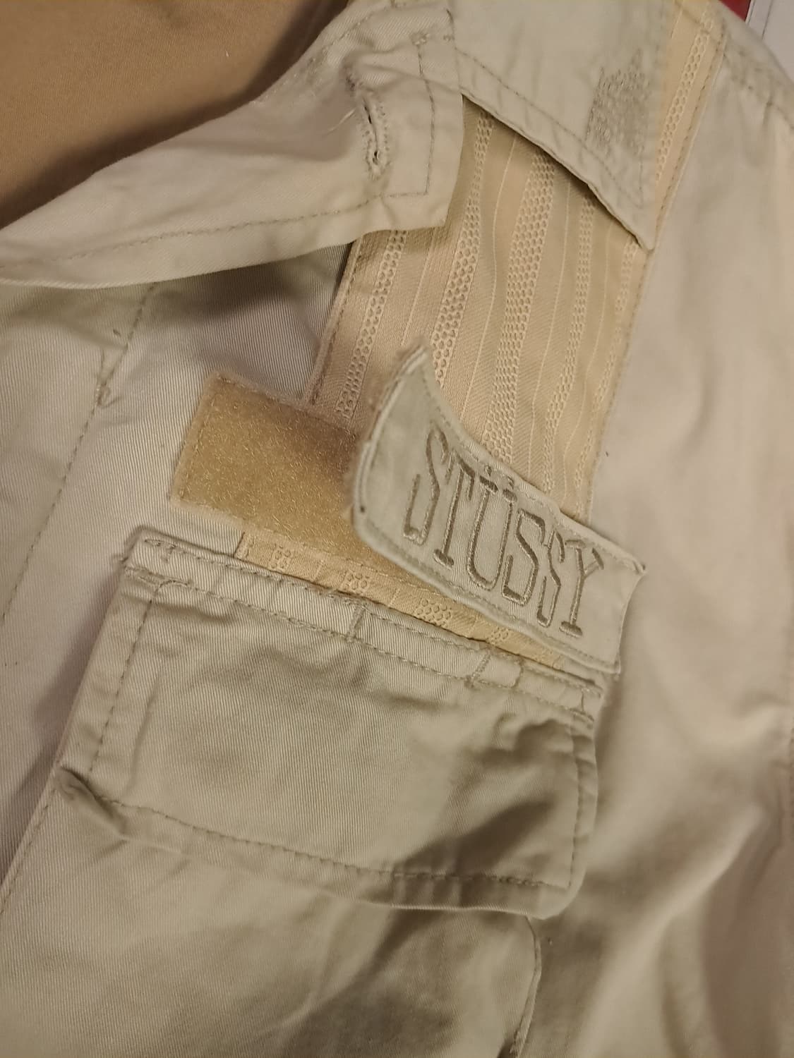 오리지날 90's 스투시 빈티지 패치워크 필드야상 상품이미지2