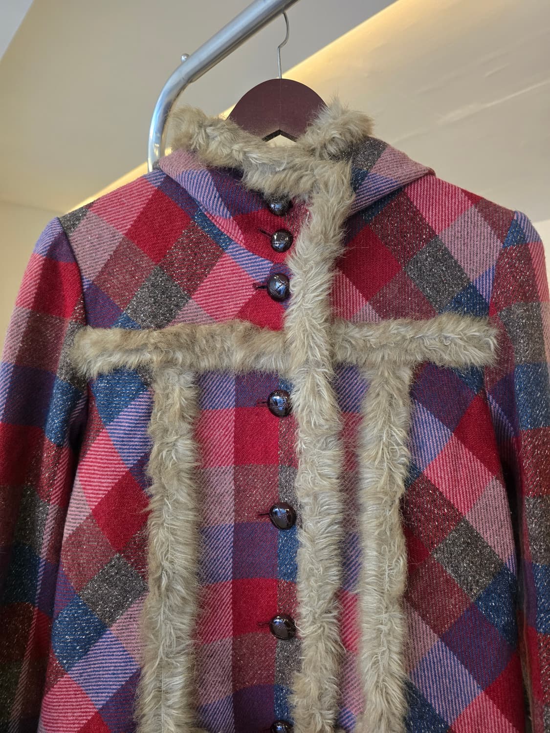 BETtY'S  BLUE  퍼 트리밍코트 상품이미지2