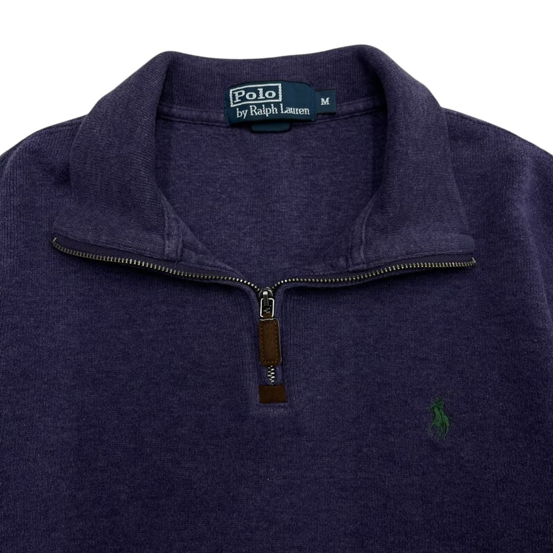 폴로 랄프로렌 그린포니 퍼플 반집업 M 상품이미지4
