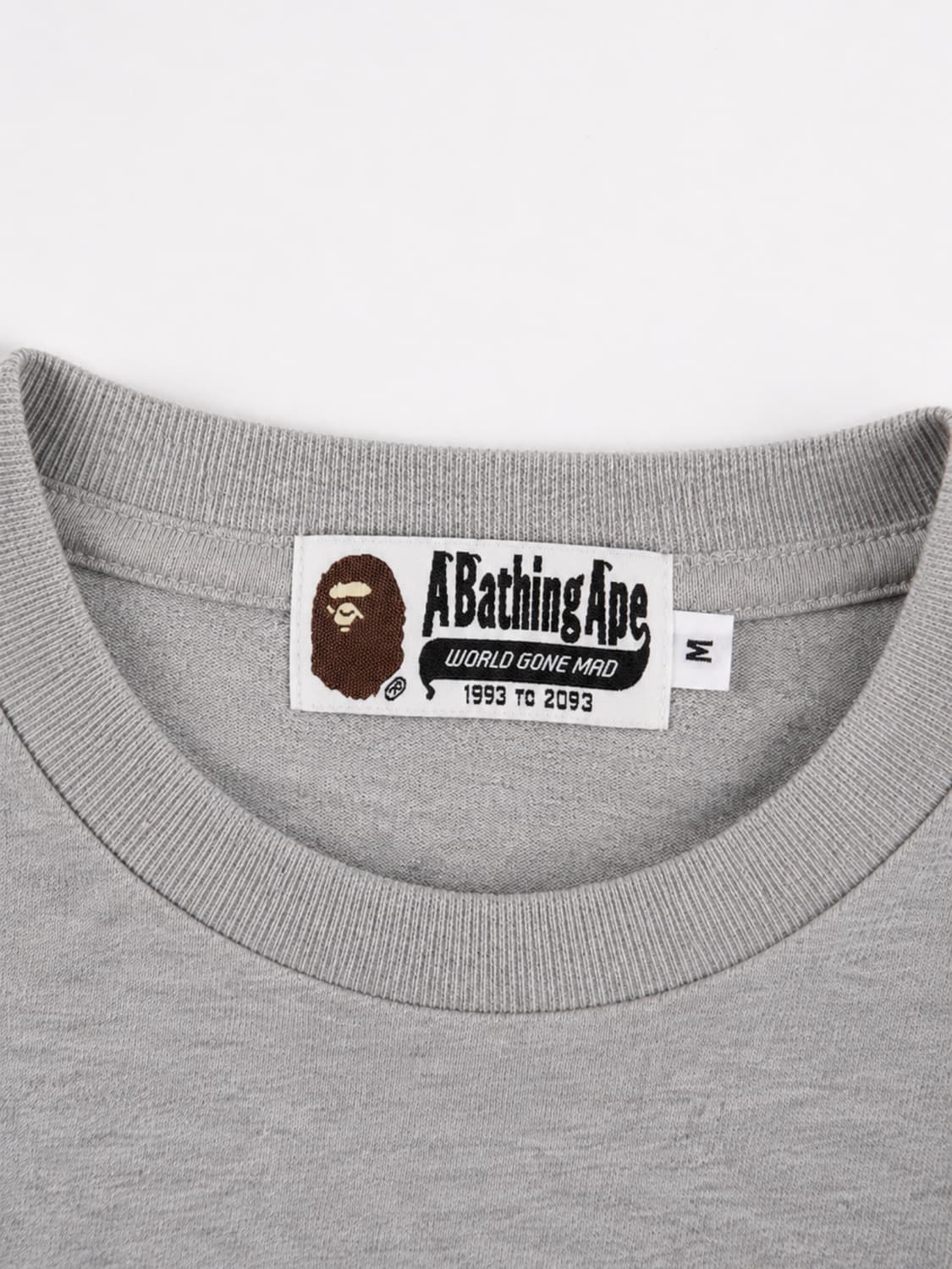 BAPE (구)베이프 로고 레이온 혼방 티셔츠 상품이미지2