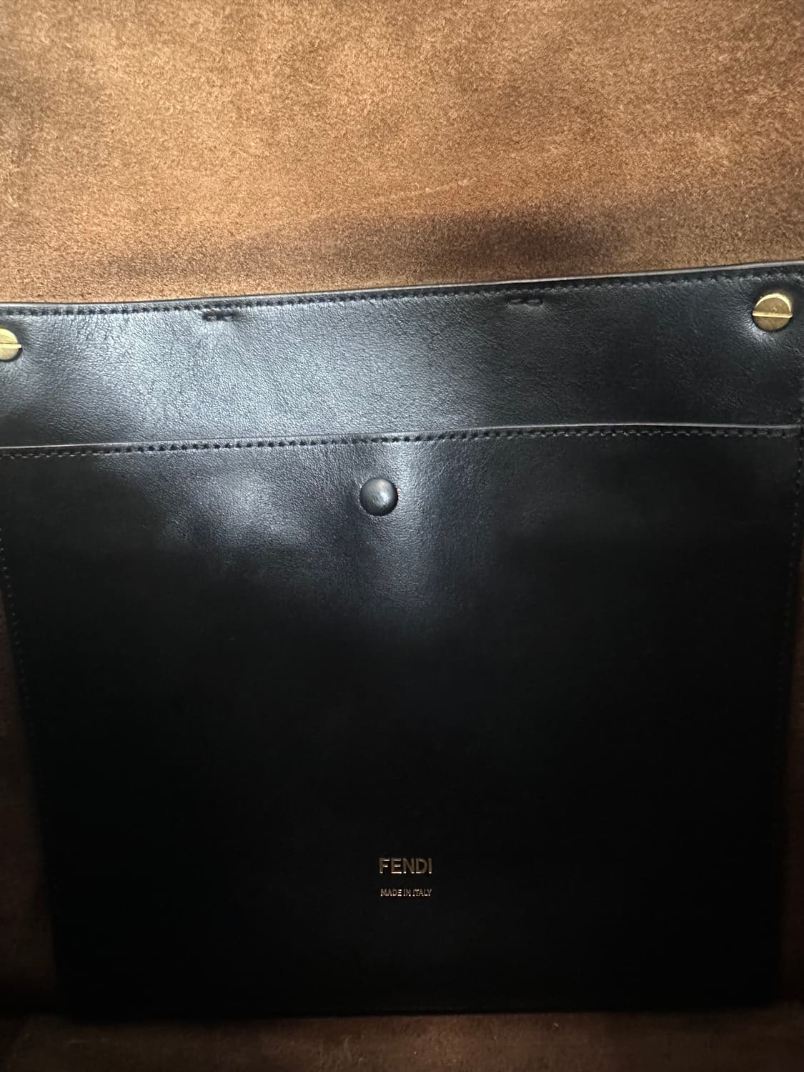 펜디 FF 가방 캔유 라지 숄더백 칸유 가방 블랙 상품이미지9