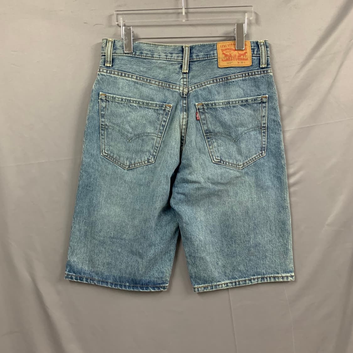 30인치 리바이스 569 데님 버뮤다 팬츠 청반바지 상품이미지2