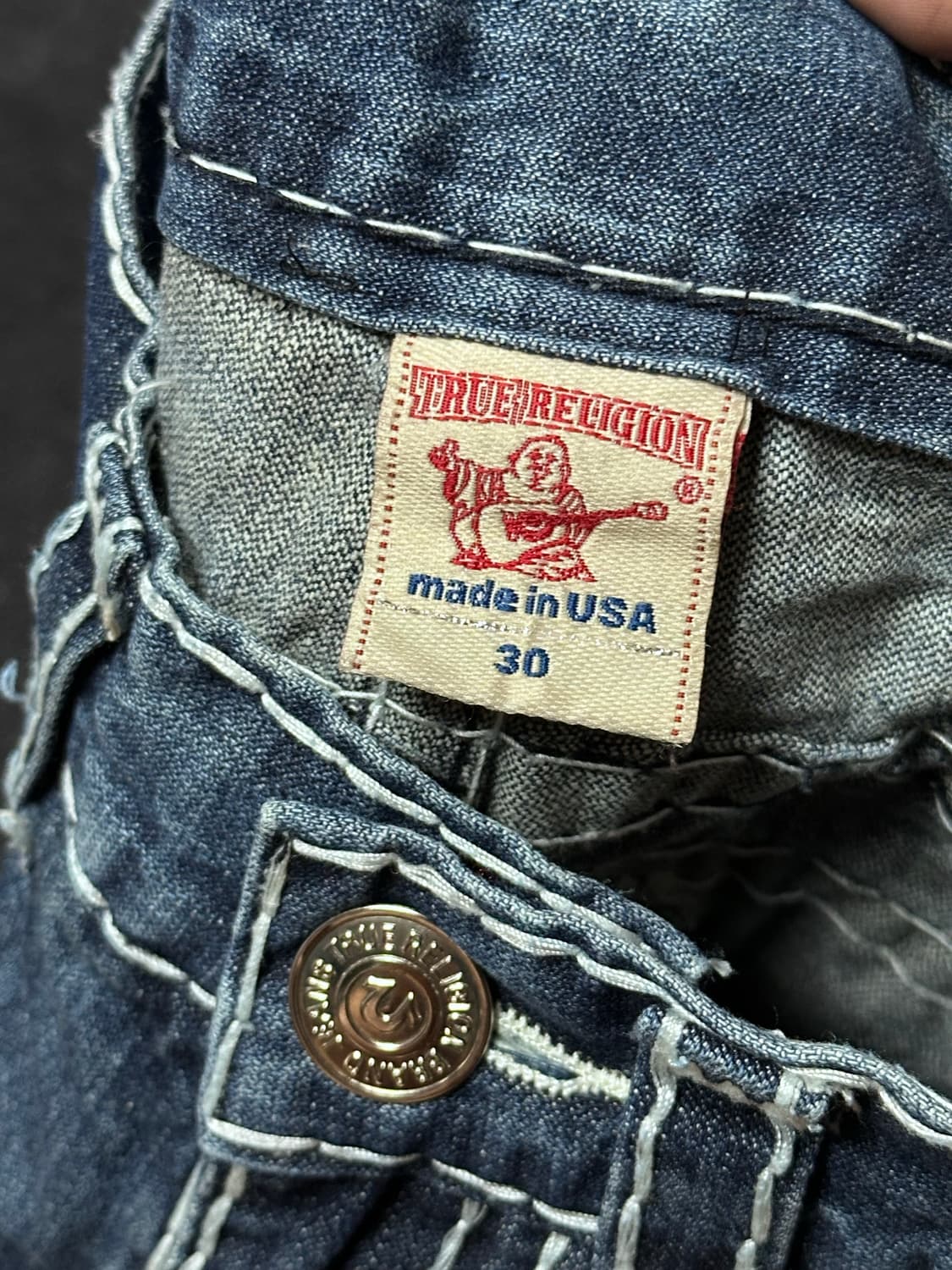 트루 릴리전 빌리 슈퍼T  made in usa 데님팬츠  상품이미지5