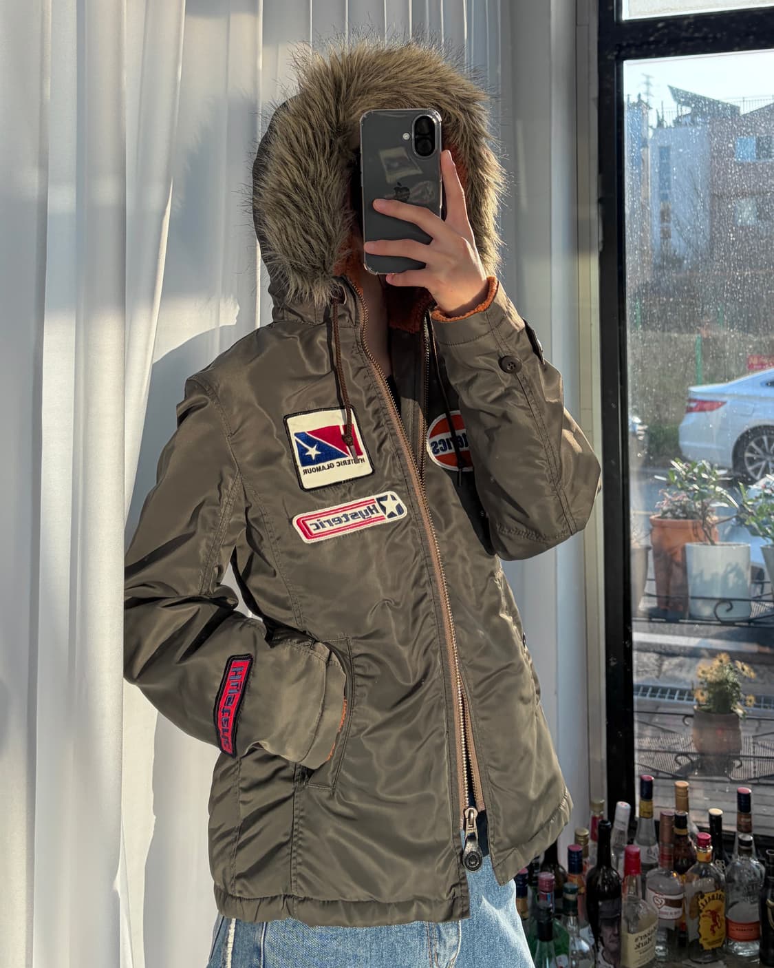 [free]히스테릭 글래머 여성 N-2B 파카 상품이미지2