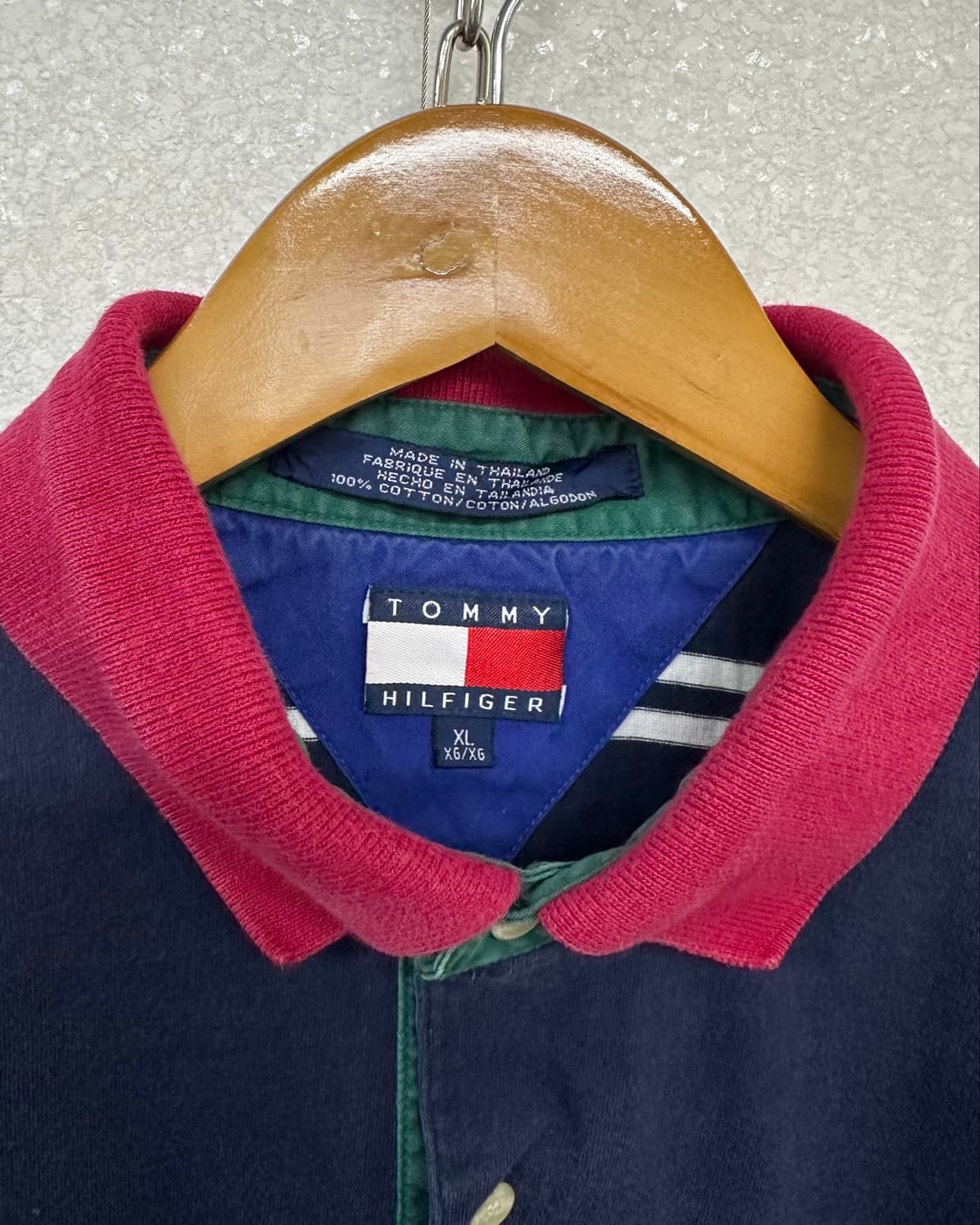 (XL)90'S 타미 올드스쿨 PK 반팔-M2495 상품이미지5