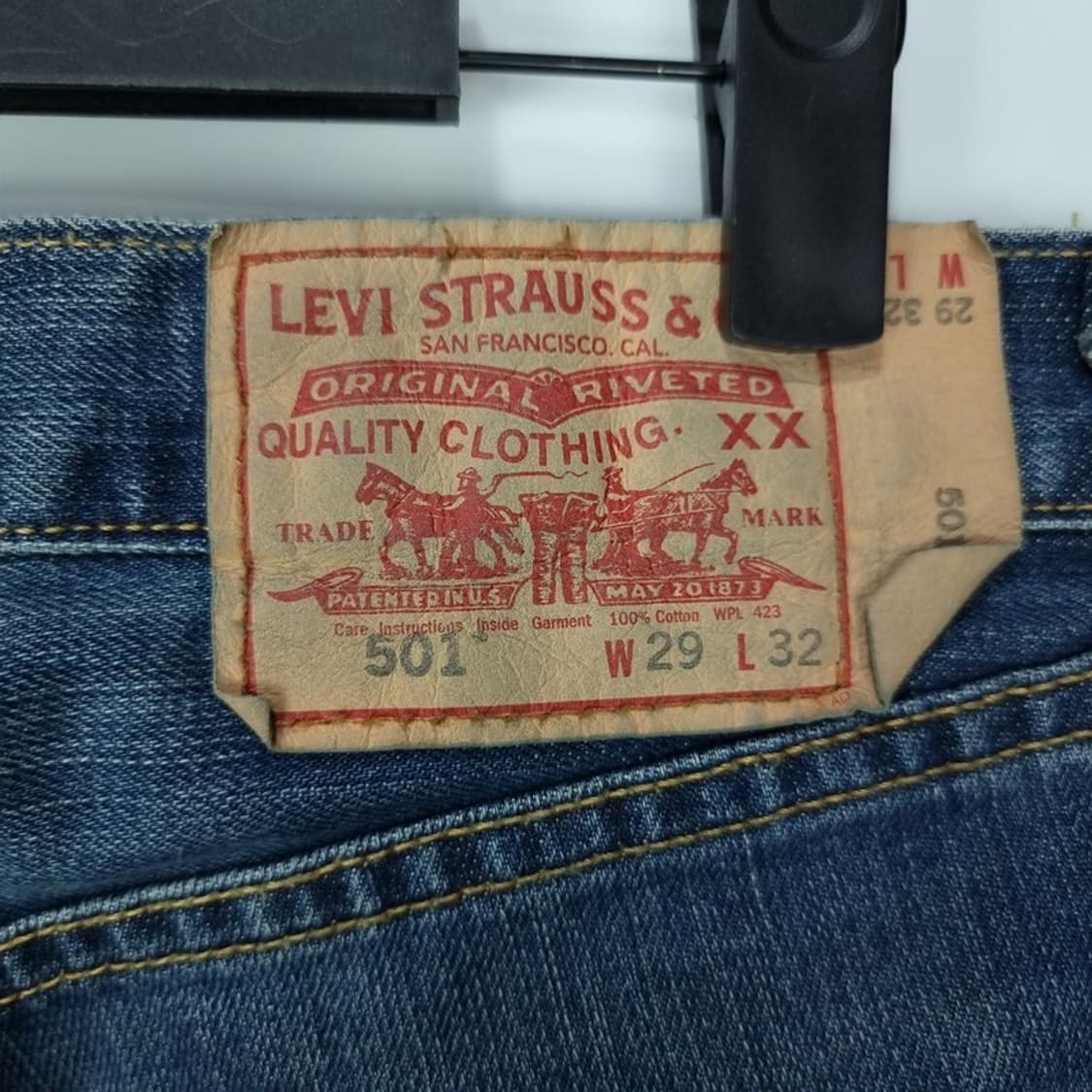[리바이스] 501 스트레이트 데님 팬츠 청바지 M16383 상품이미지8