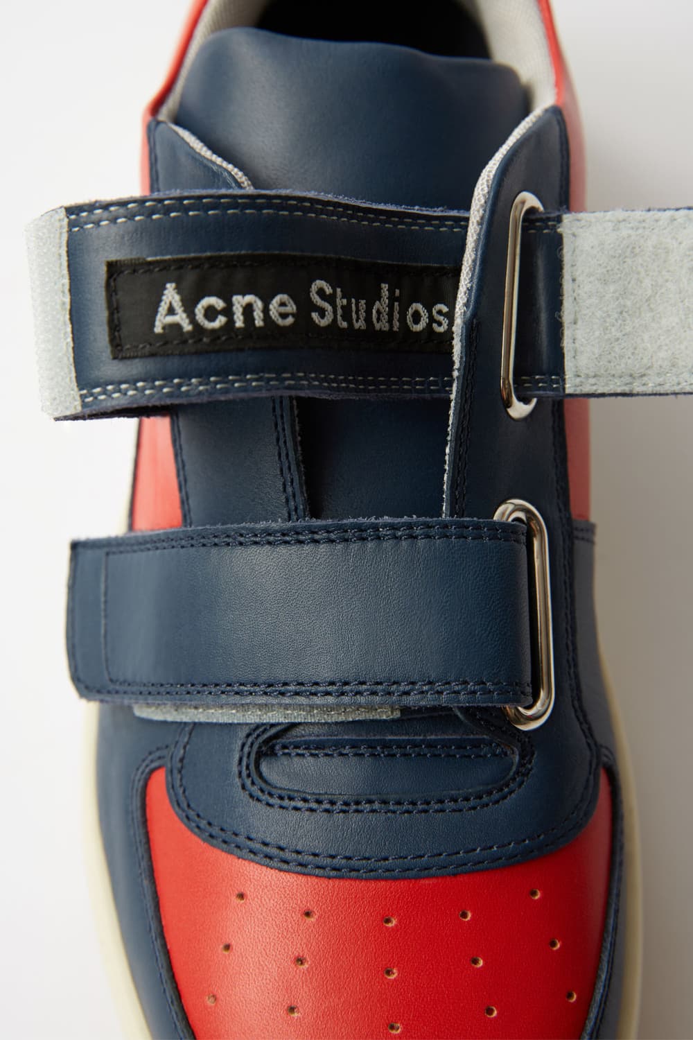 [41] 아크네 스튜디오 페리 누벅 벨크로 스니커즈 레드 네이비 상품이미지3