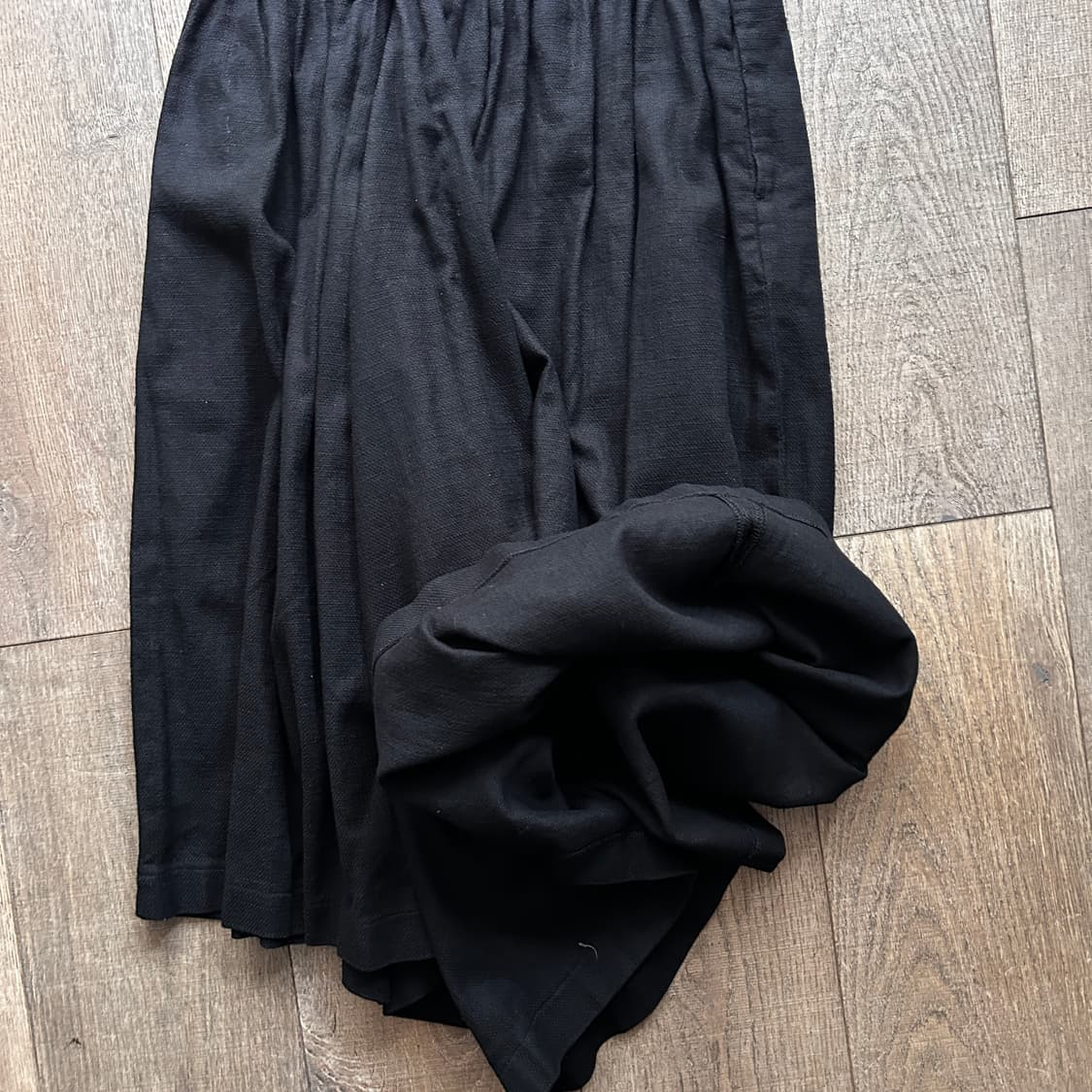 Asymmetry Texture Detail Skirt Pants 상품이미지7