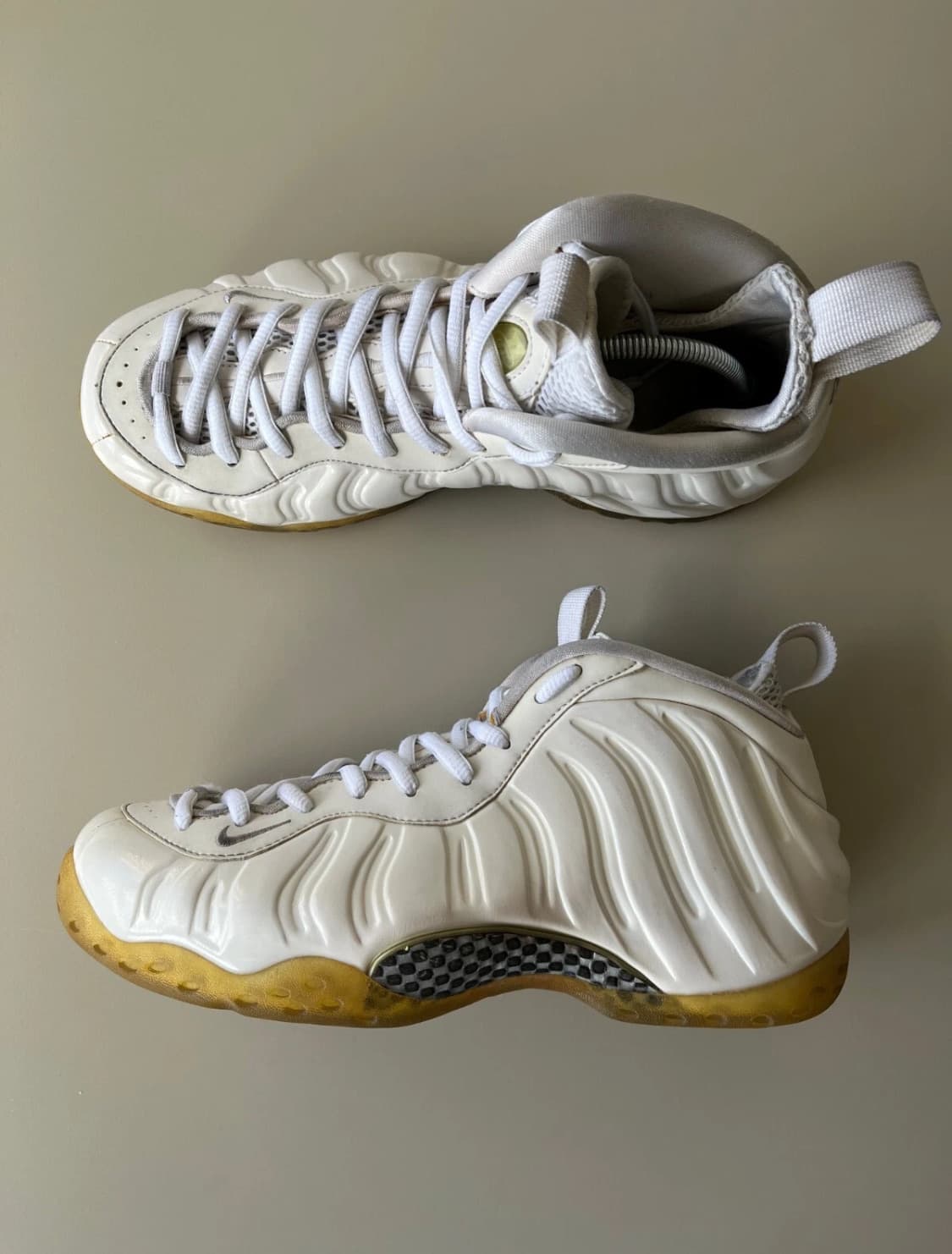 나이키 에어 폼포짓 Air Foamposite 화이트 아웃 상품이미지6