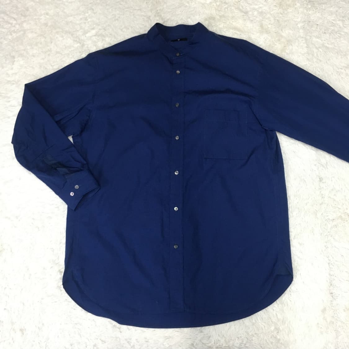 유니클로 질샌더 헨리넥 수피마코튼 셔츠 BB27 상품이미지1