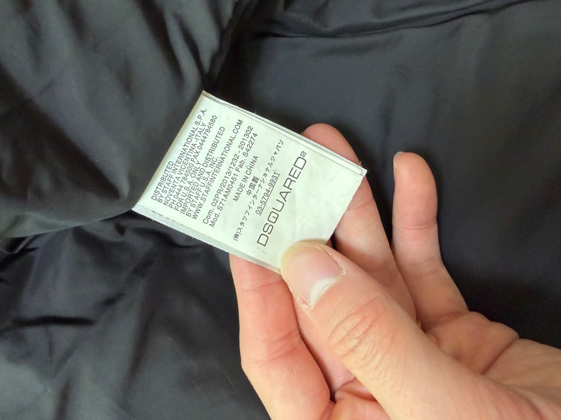 [48] 디스퀘어드2 콜마이너 스틸로고 덕다운 롱파카 패딩 상품이미지4