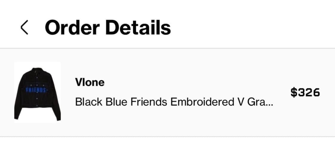 브이론 프렌즈 데님자켓 블루 상품이미지3