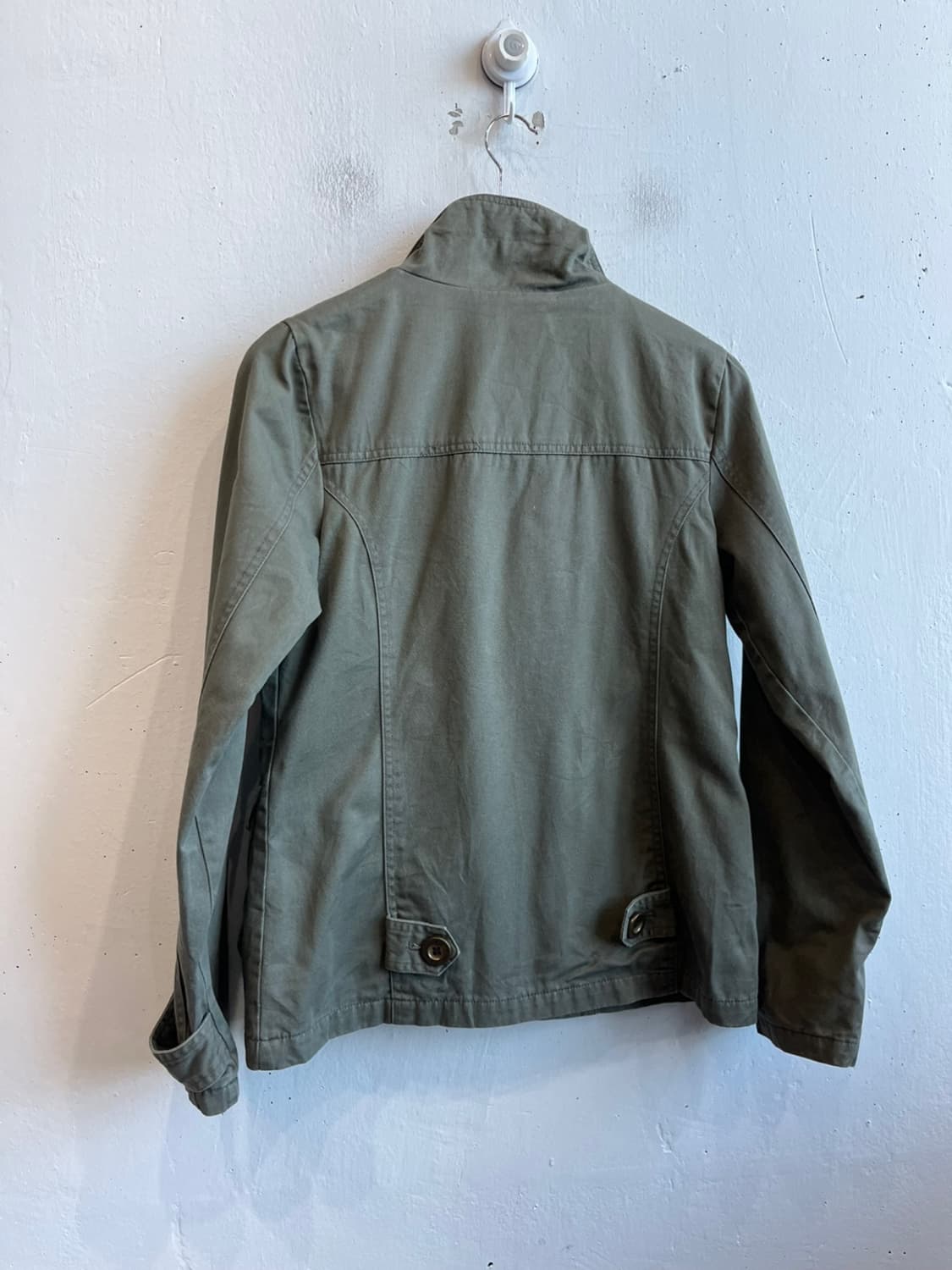 Lee Prest JPN 밀리터리 자켓 카키 우먼즈 상품이미지3