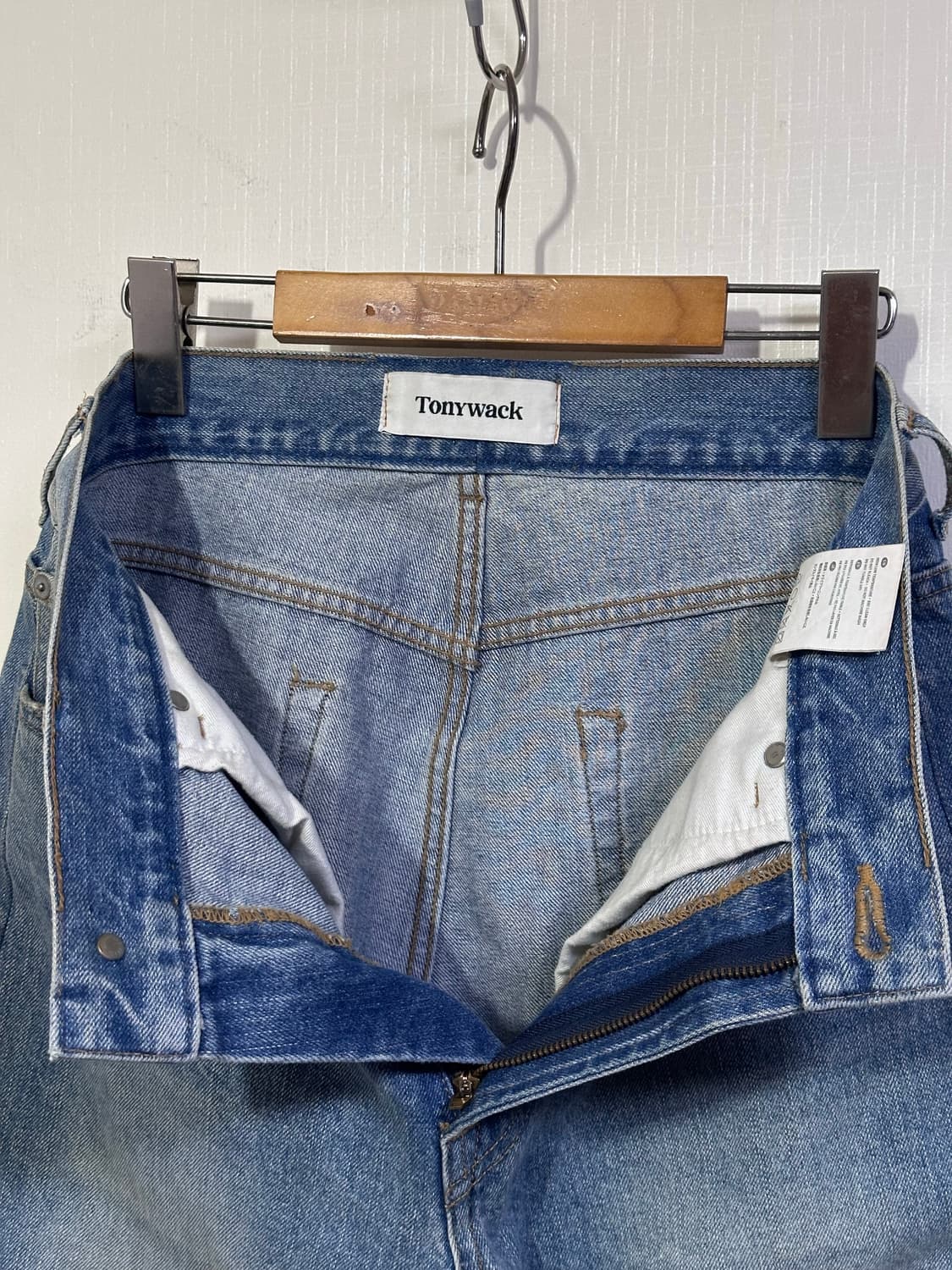 토니웩 스트레이트 워싱진 중청 M 30 상품이미지5