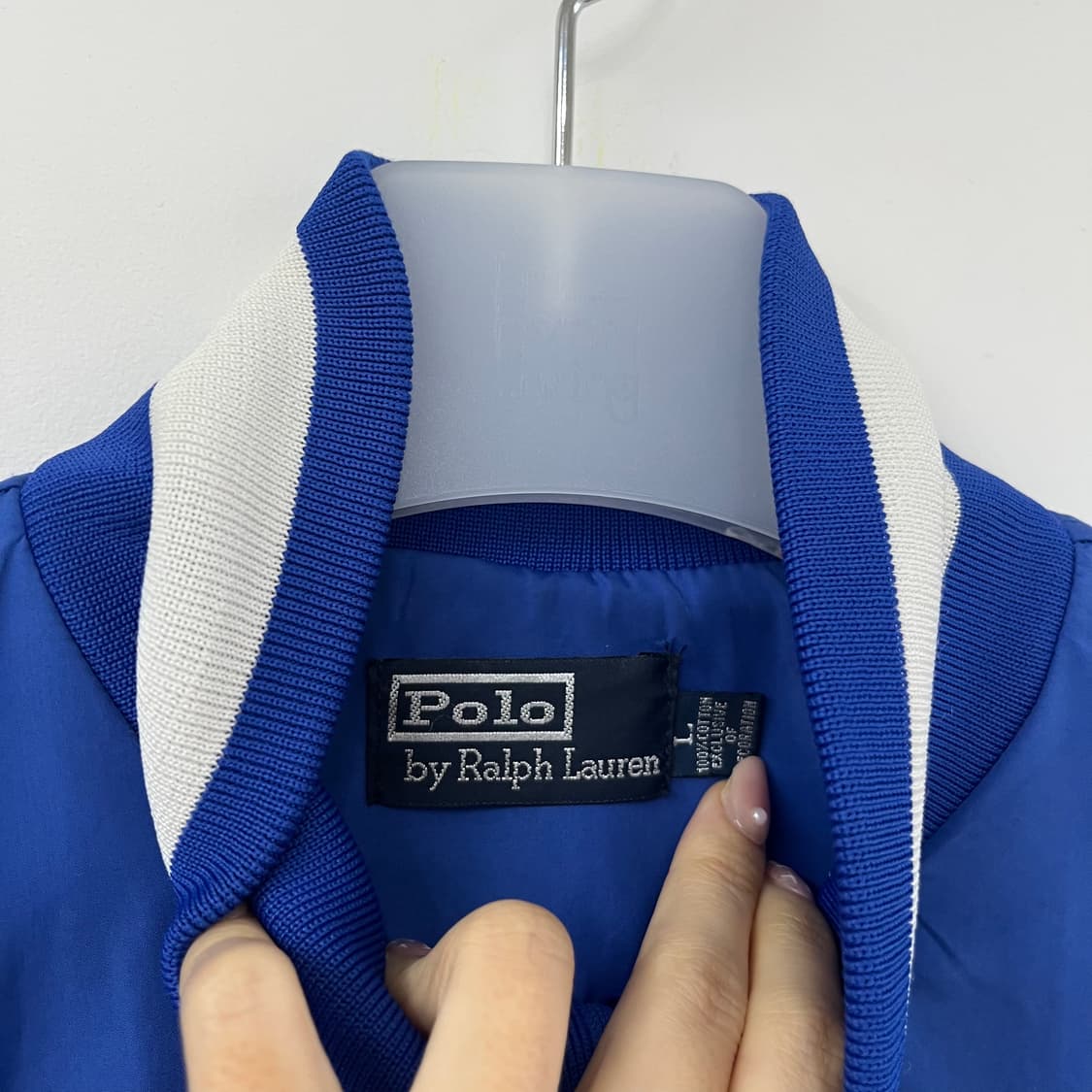 폴로 랄프로렌 빅포니 블루종 집업 자켓 상품이미지5