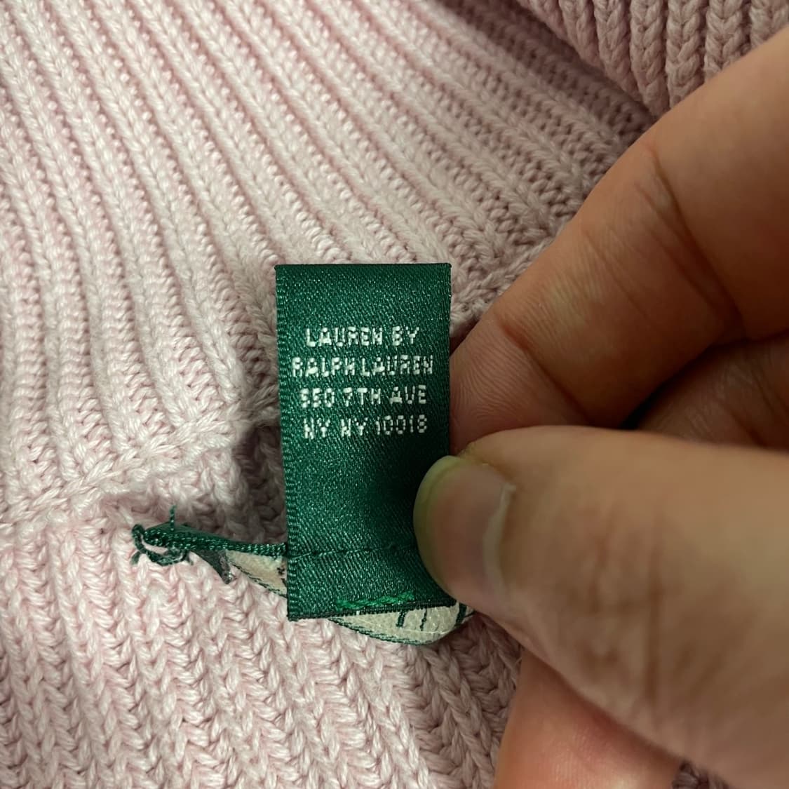 [L] 폴로 니트 (새상품급) 상품이미지6