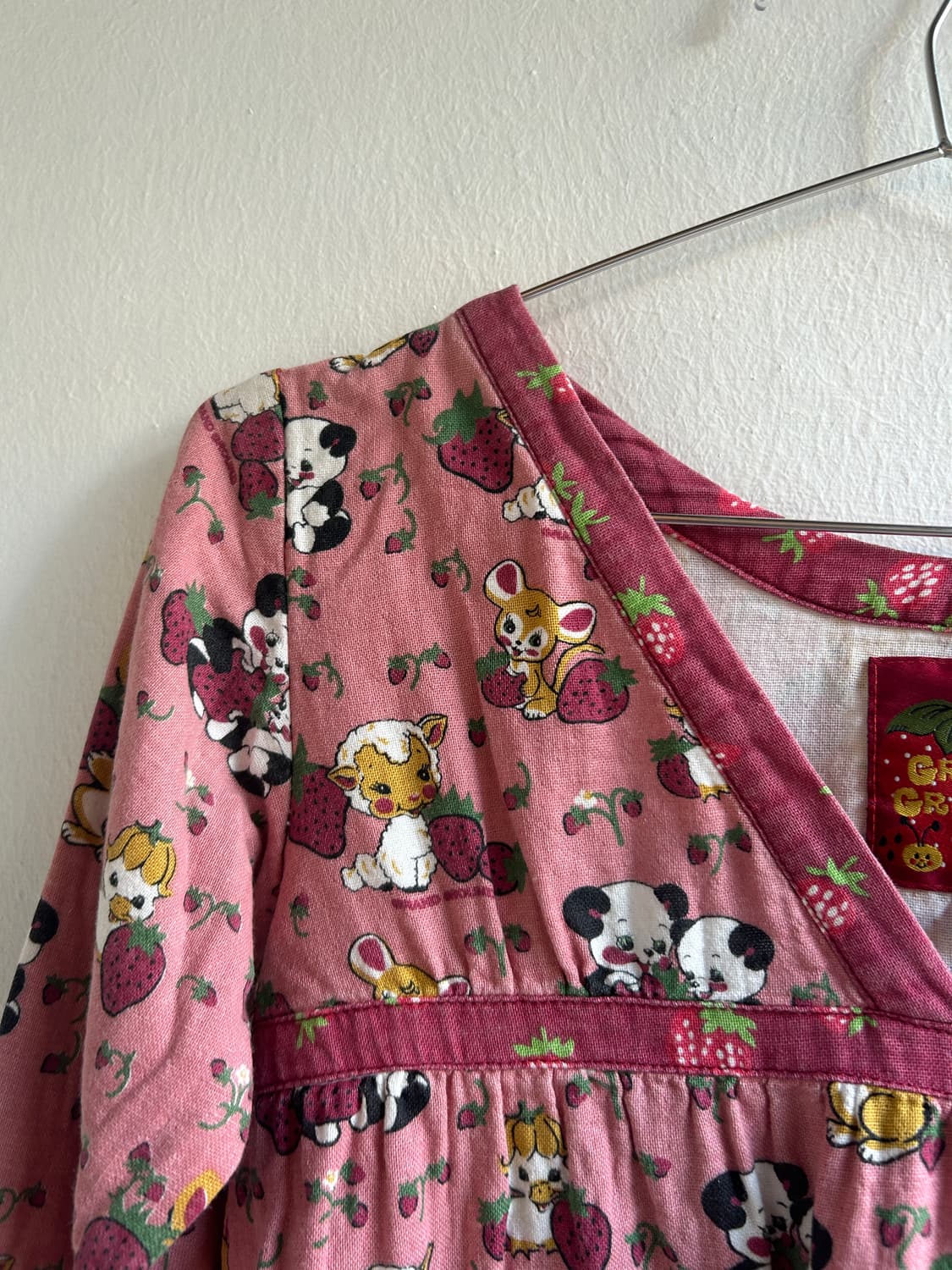 딸기 판다 원피스  상품이미지2