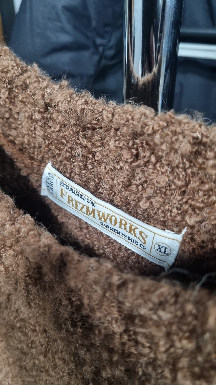 프리즘웍스 알파카 오버핏 니트 xL(105~110) 상태좋아요~ 상품이미지3