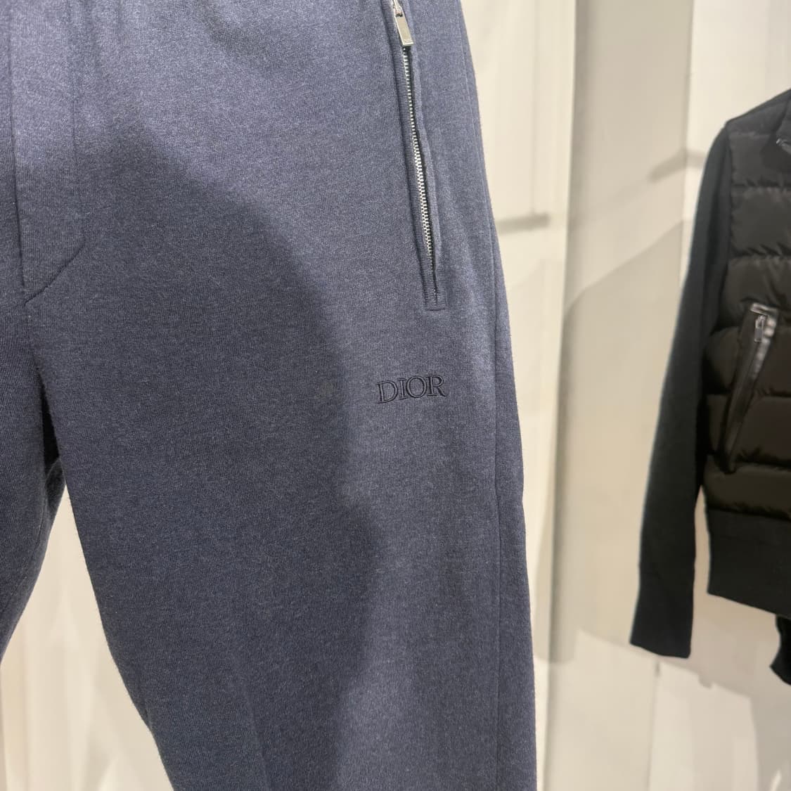 (M) 디올 오블리크 캐시미어 트레이닝 팬츠  상품이미지2