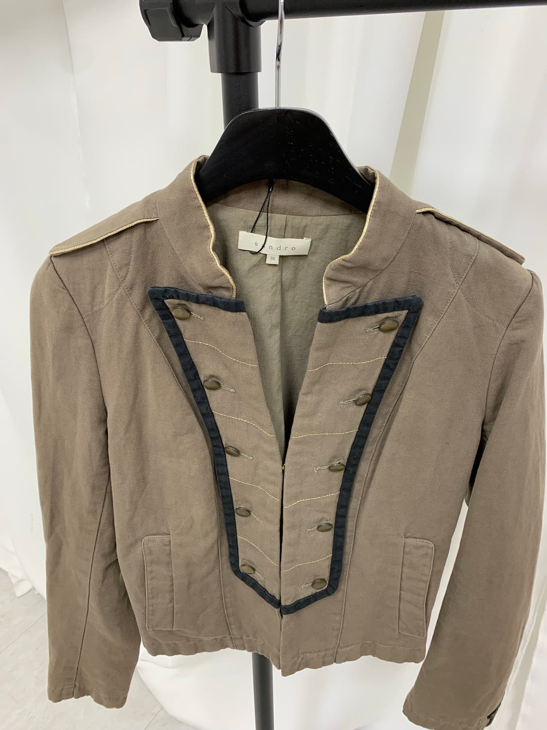 산드로 카멜 나폴레옹 자켓 상품이미지4