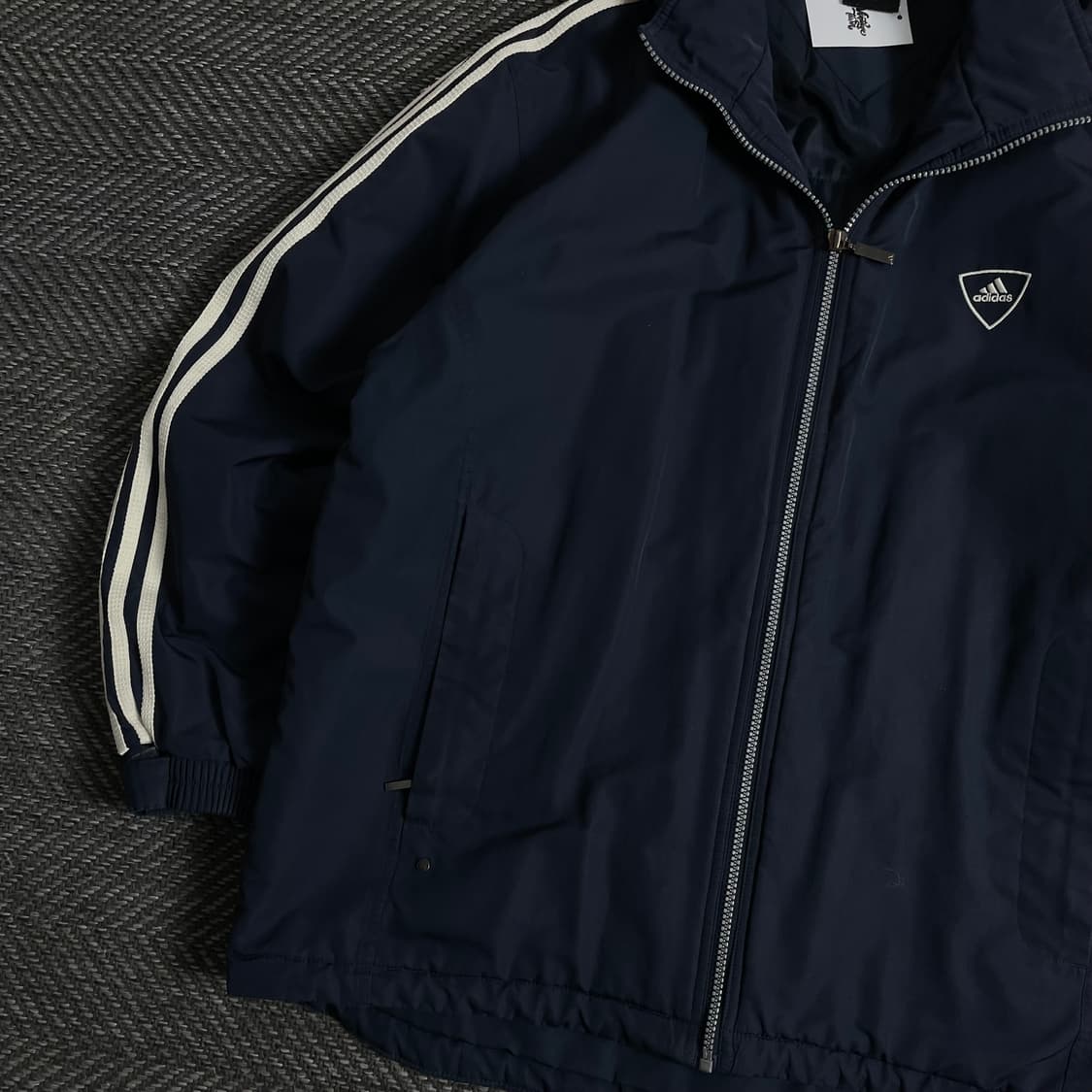 00s 아디다스 올드스쿨 박시핏 점퍼 자켓o 3699 상품이미지3